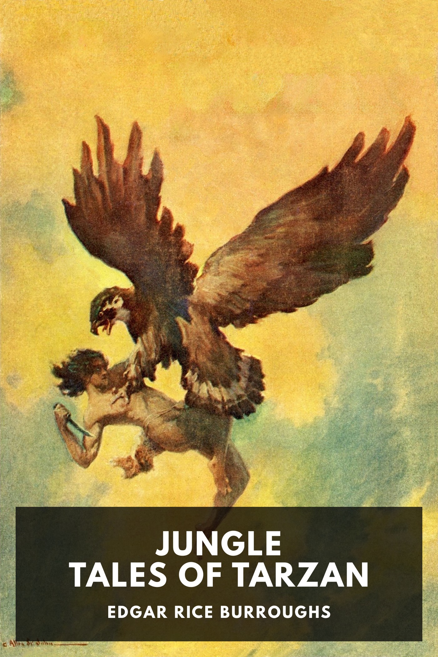Cover of Jungle Tales of Tarzan by Edgar Rice Burroughs