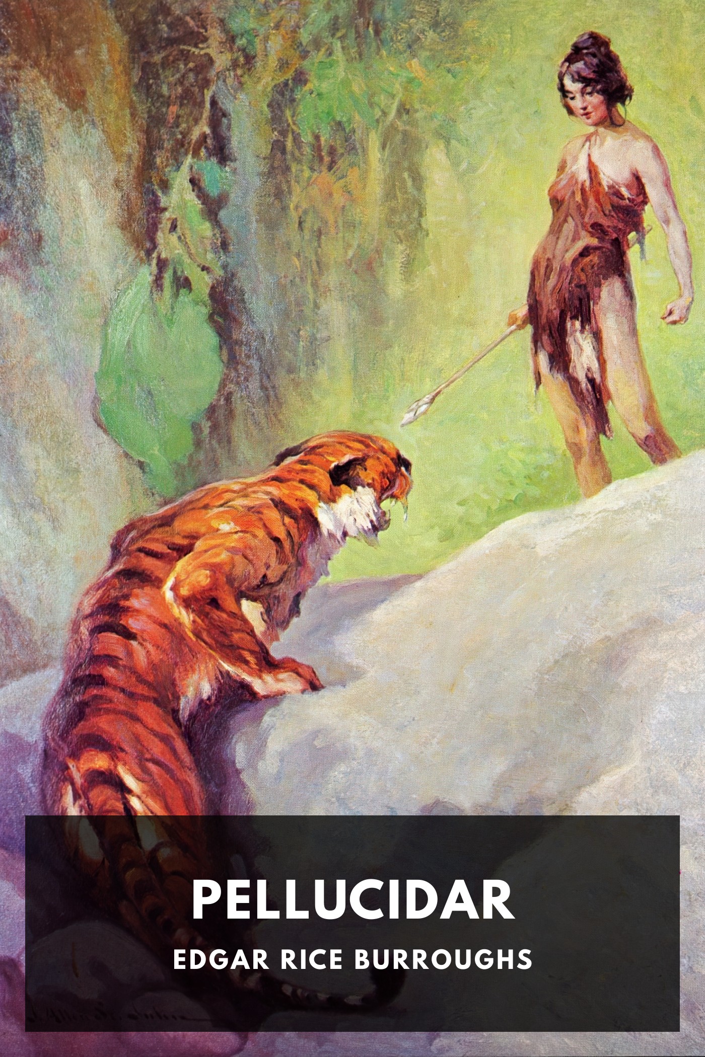 Cover of Pellucidar by Edgar Rice Burroughs