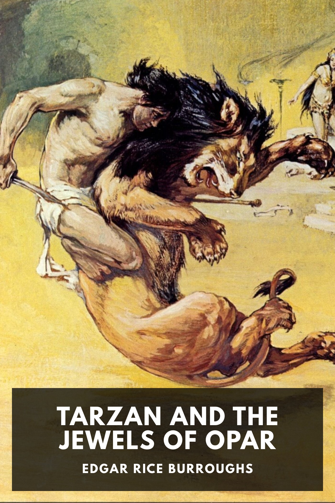 Couverture de Tarzan and the Jewels of Opar par Edgar Rice Burroughs
