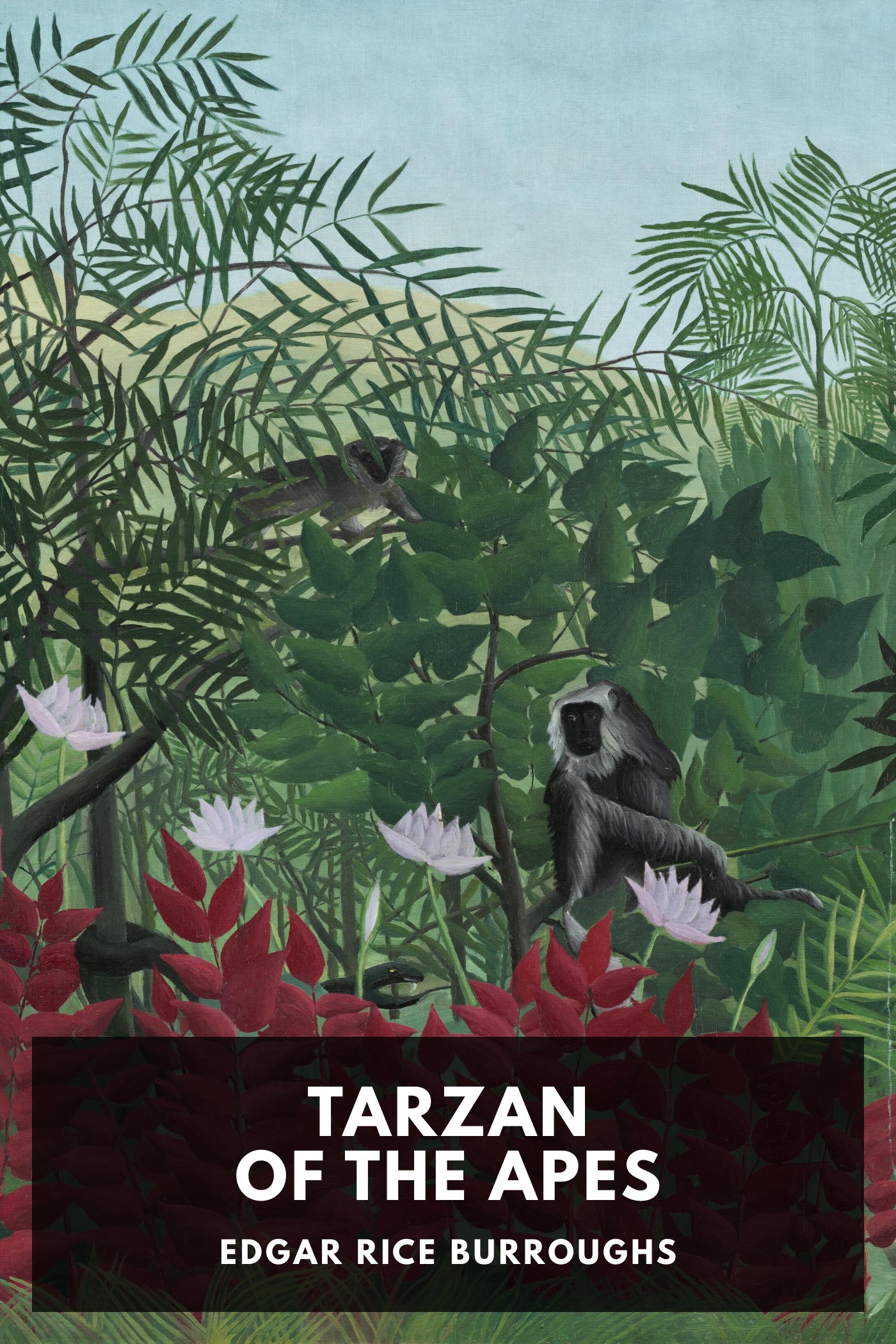 Portada de Tarzan of the Apes, de Edgar Rice Burroughs