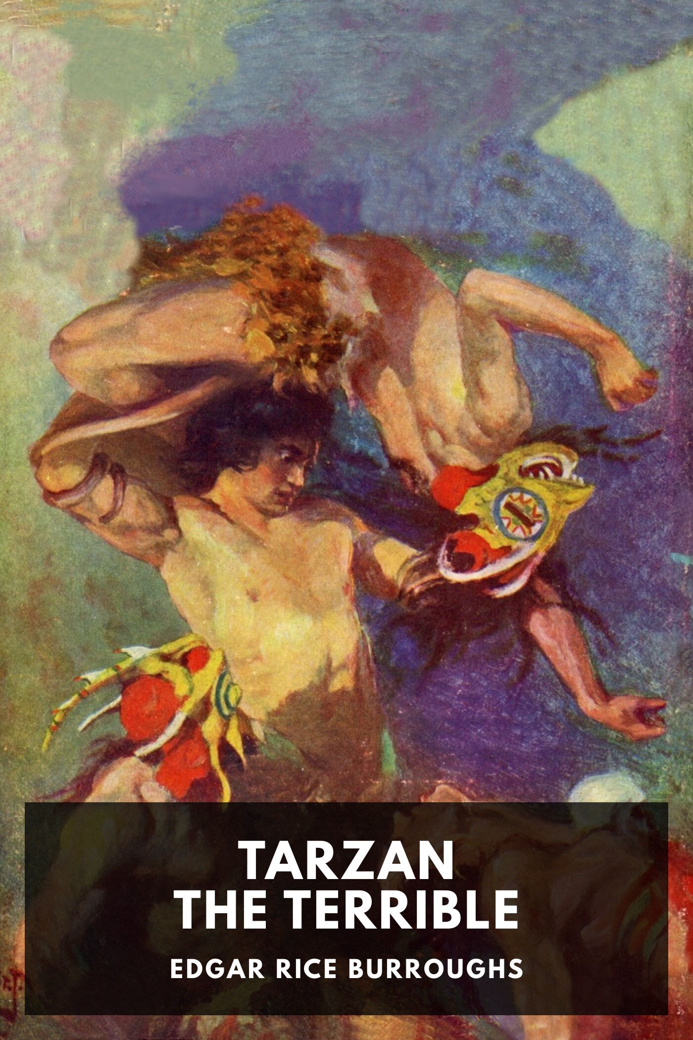 Couverture de Tarzan the Terrible par Edgar Rice Burroughs
