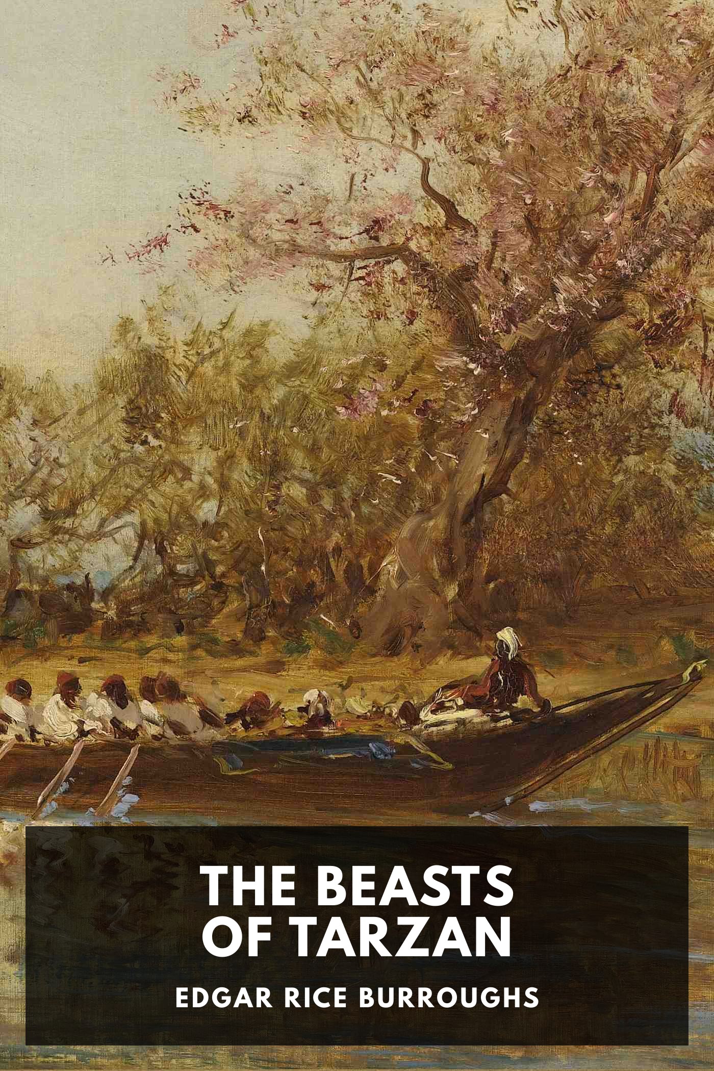 Couverture de The Beasts of Tarzan par Edgar Rice Burroughs