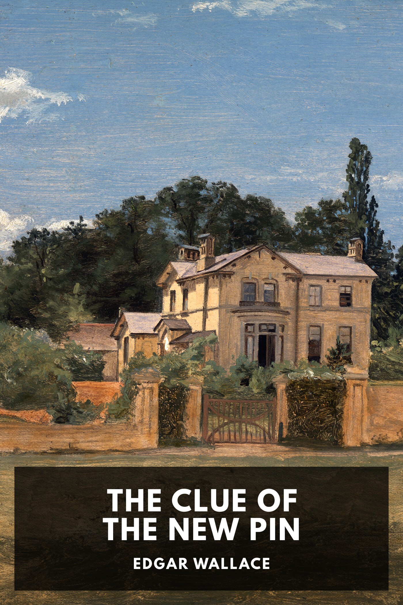 《The Clue of the New Pin》封面,Edgar Wallace 著