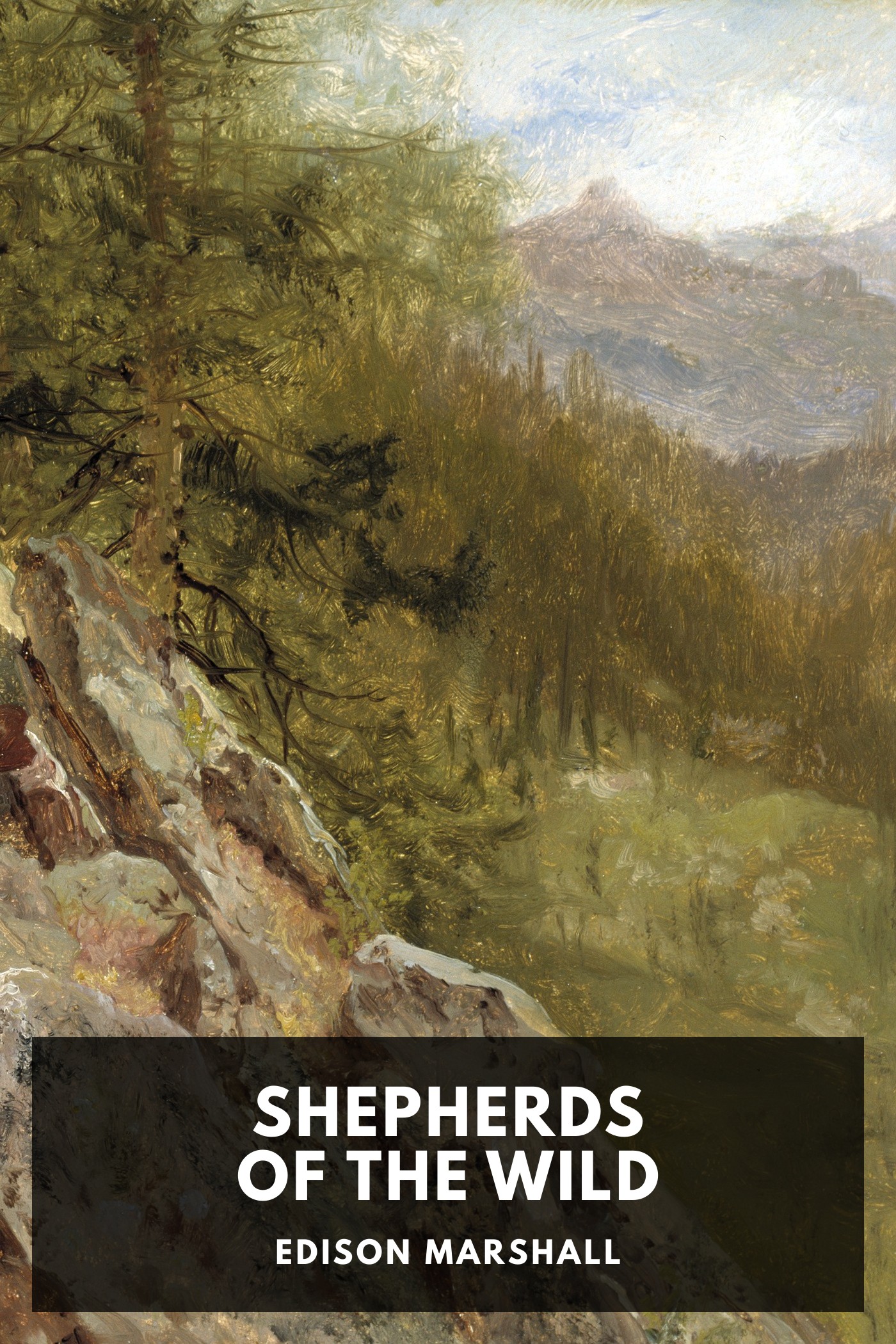 《Shepherds of the Wild》封面,Edison Marshall 著