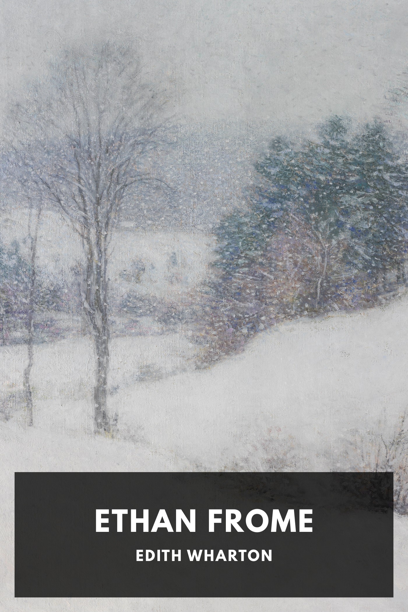 Portada de Ethan Frome, de Edith Wharton