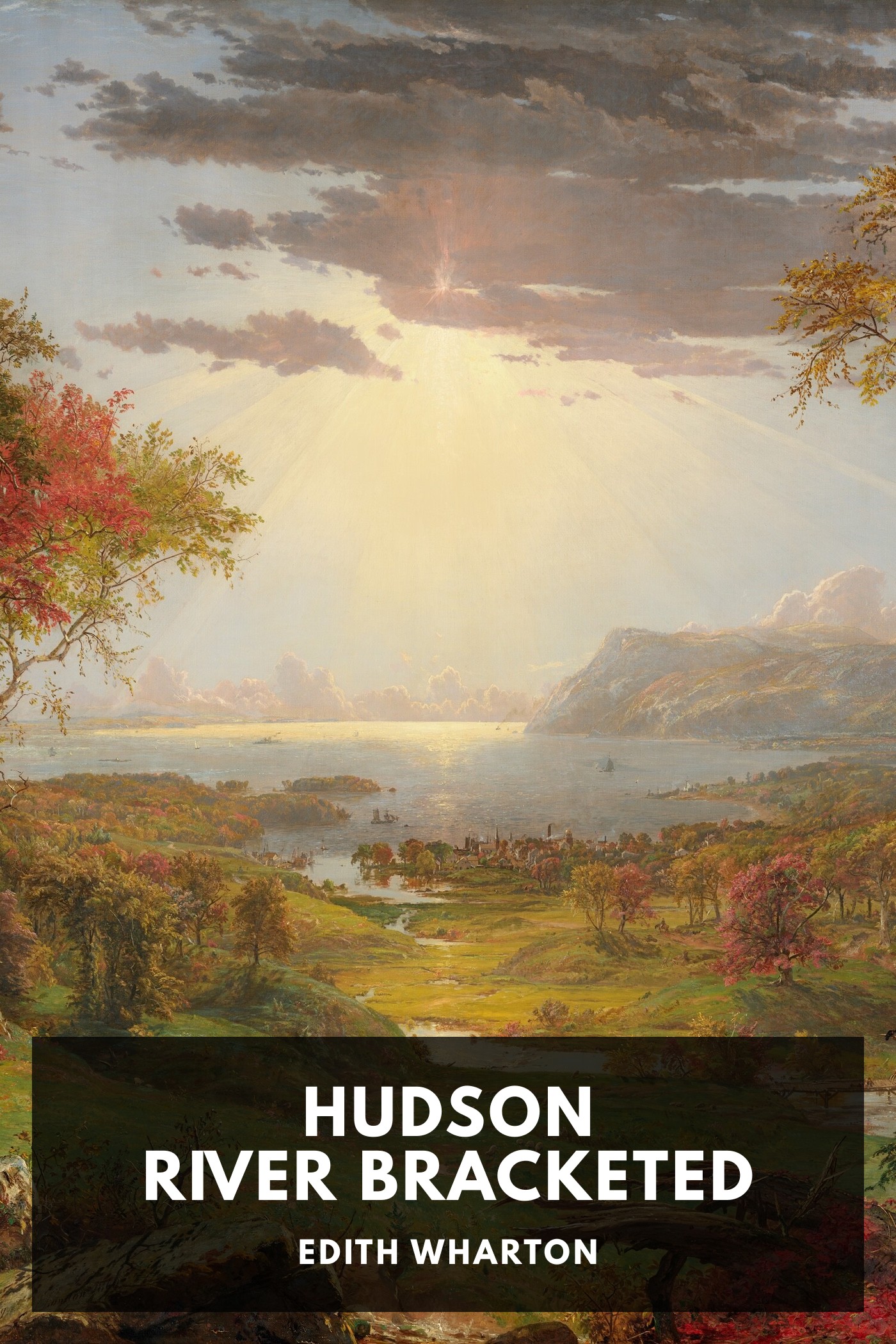 《Hudson River Bracketed》封面,Edith Wharton 著