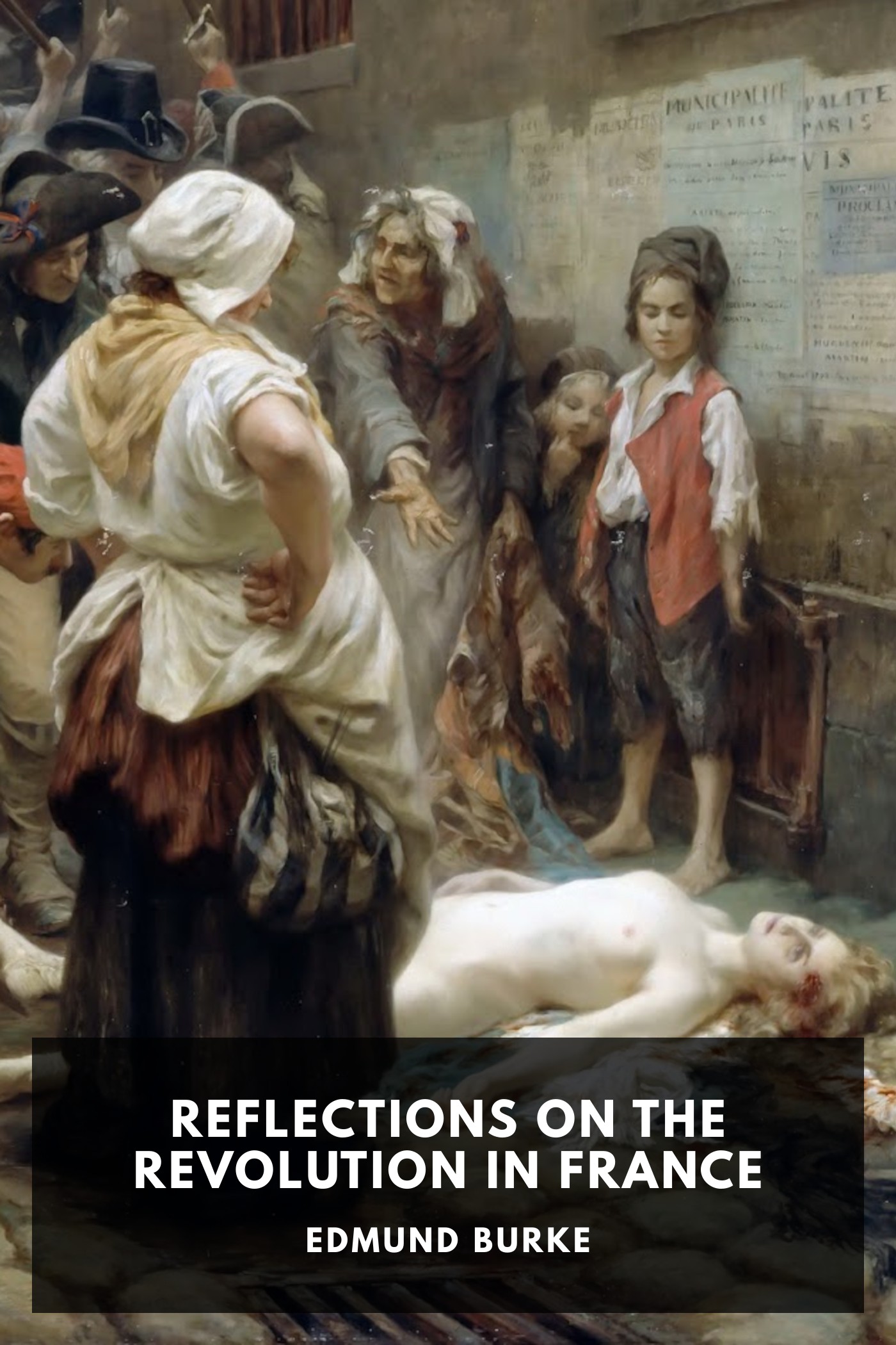 《Reflections on the Revolution in France》封面,Edmund Burke 著