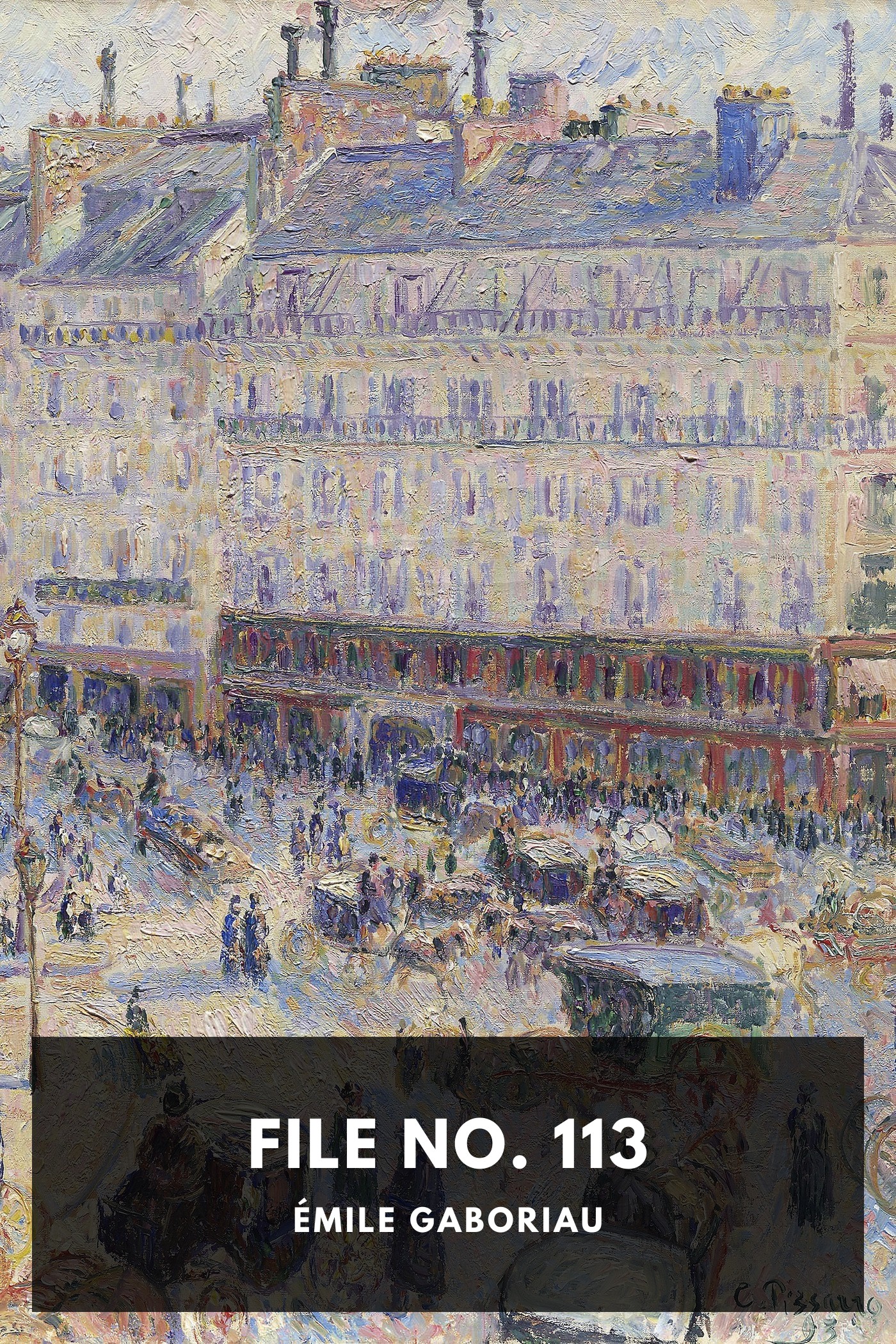 Portada de File No. 113, de Émile Gaboriau