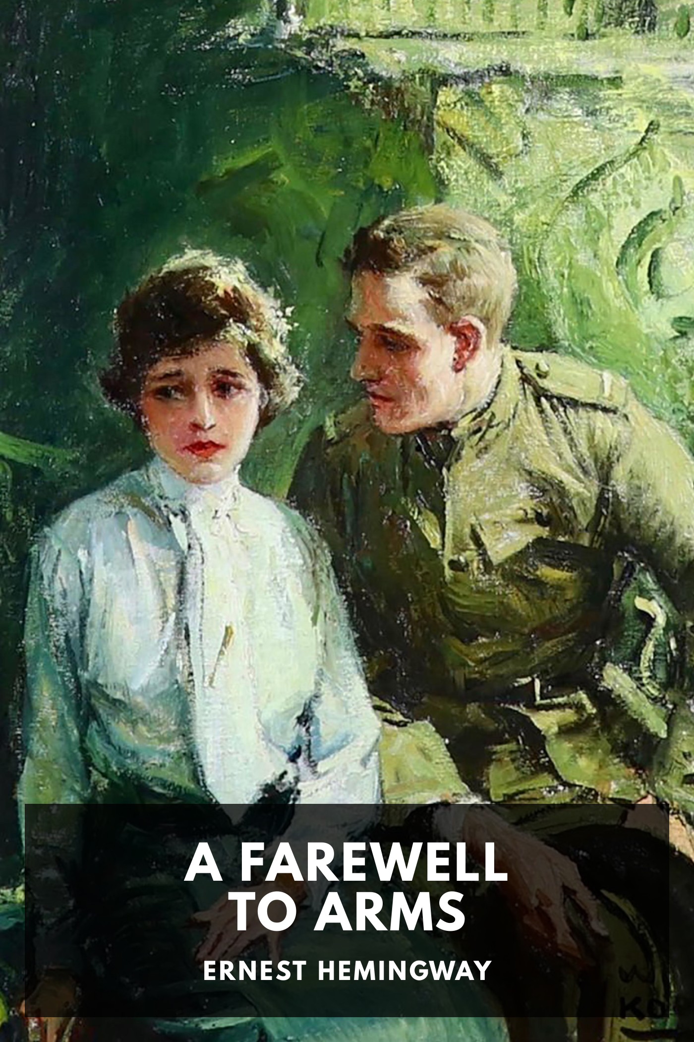 Cover of A Farewell to Arms by Ernest Hemingway