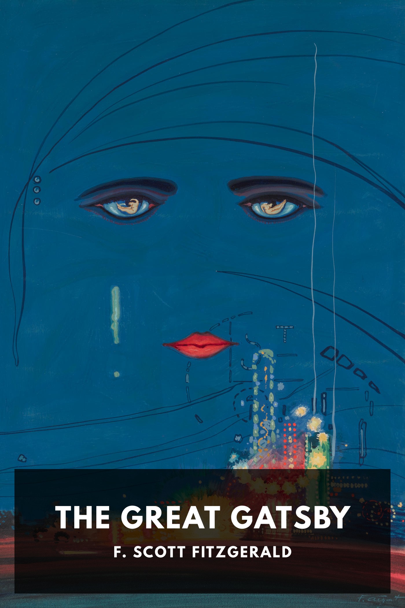Portada de The Great Gatsby, de F. Scott Fitzgerald
