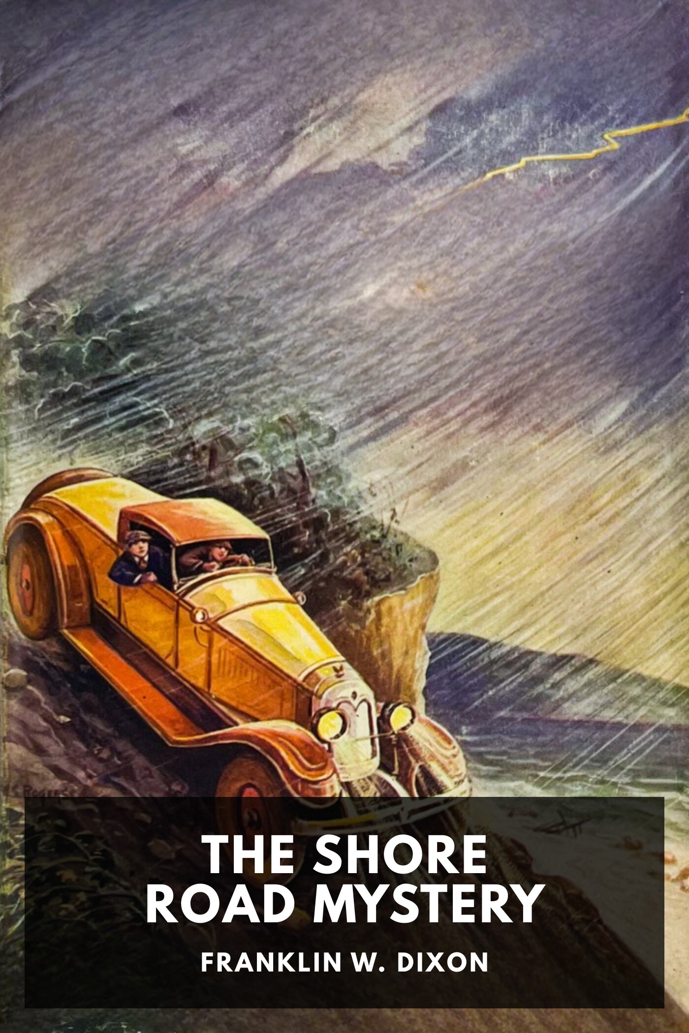 Couverture de The Shore Road Mystery par Franklin W. Dixon