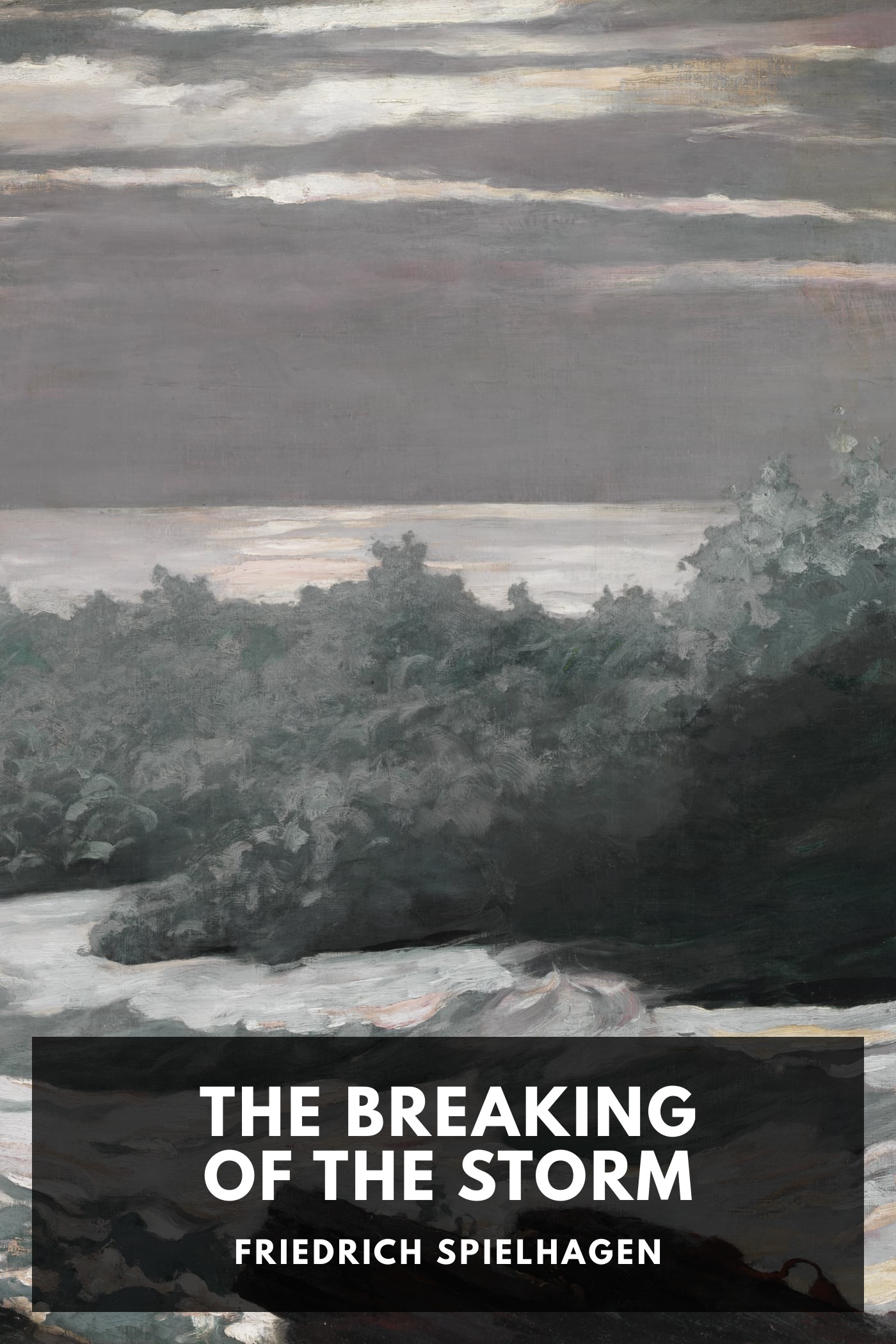 Couverture de The Breaking of the Storm par Friedrich Spielhagen