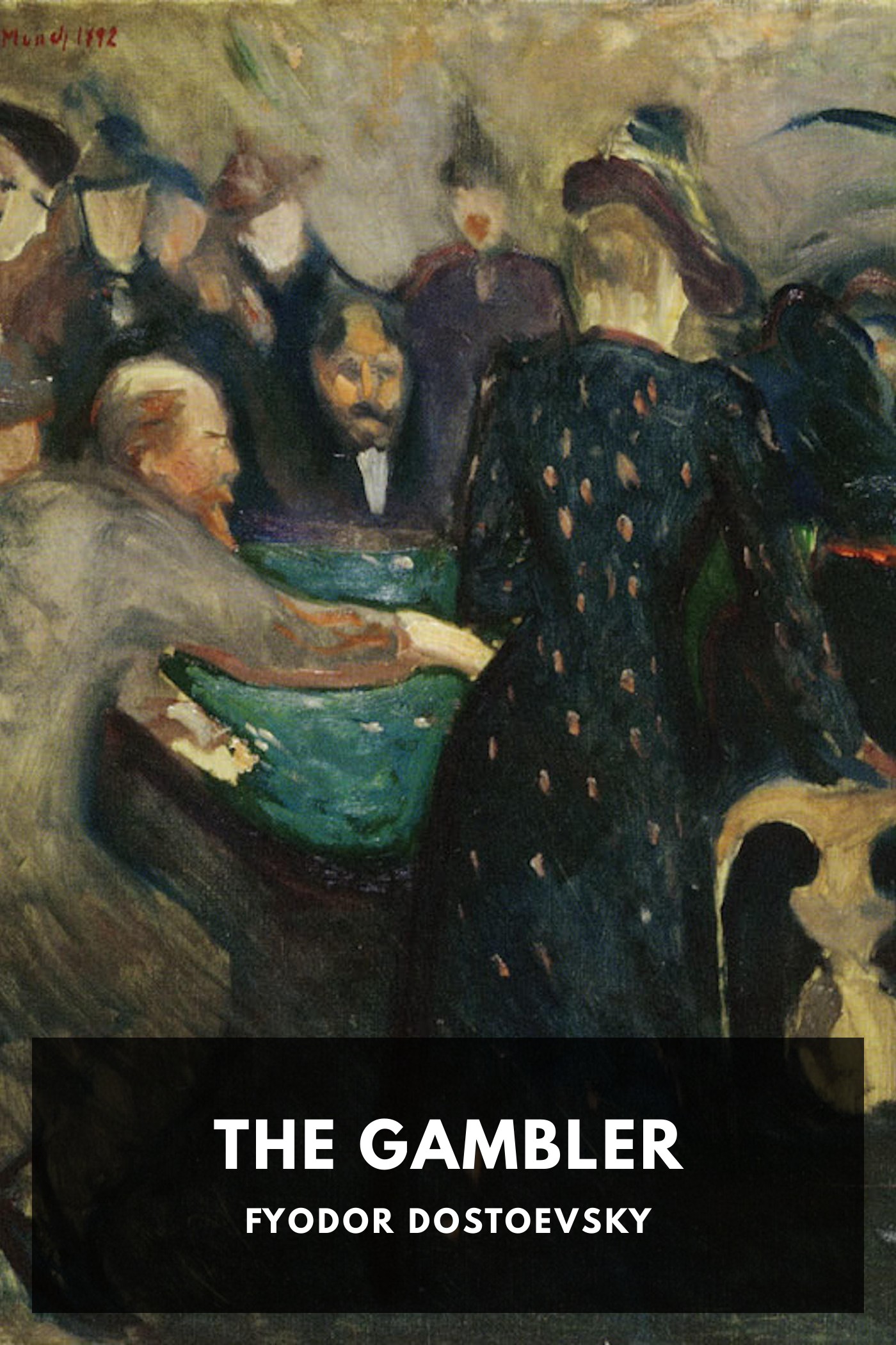 Couverture de The Gambler par Fyodor Dostoevsky