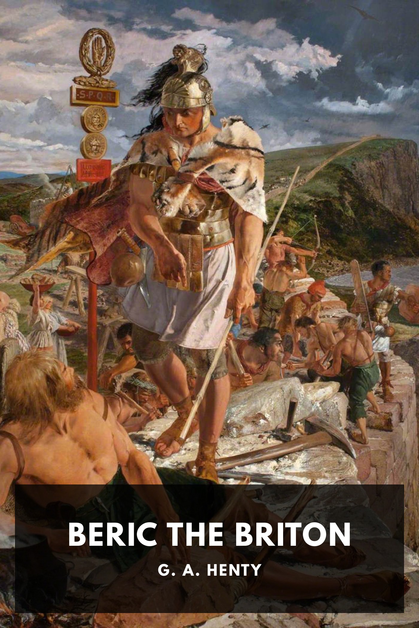 Cover of Beric the Briton by G. A. Henty