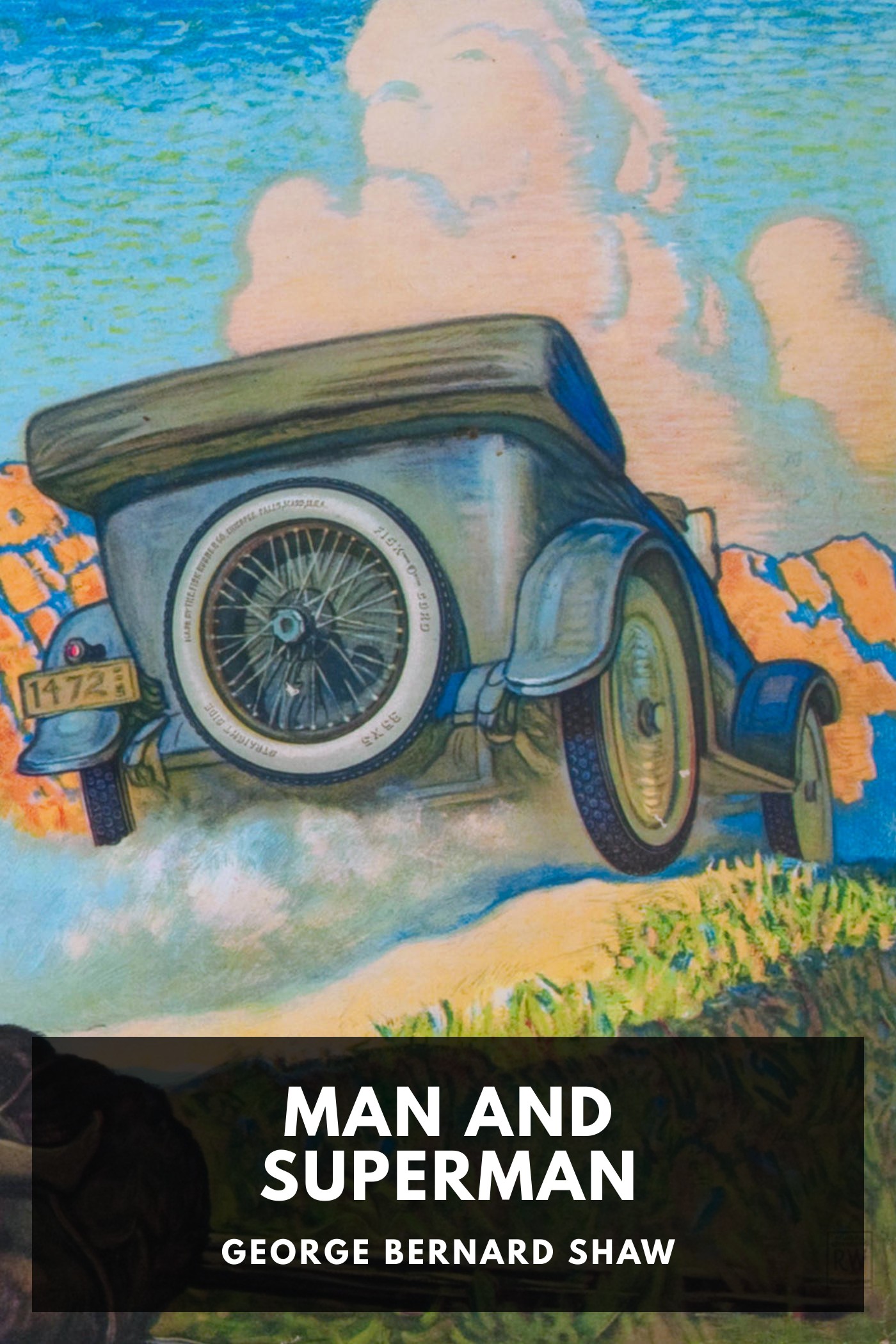 《Man and Superman》封面,George Bernard Shaw 著