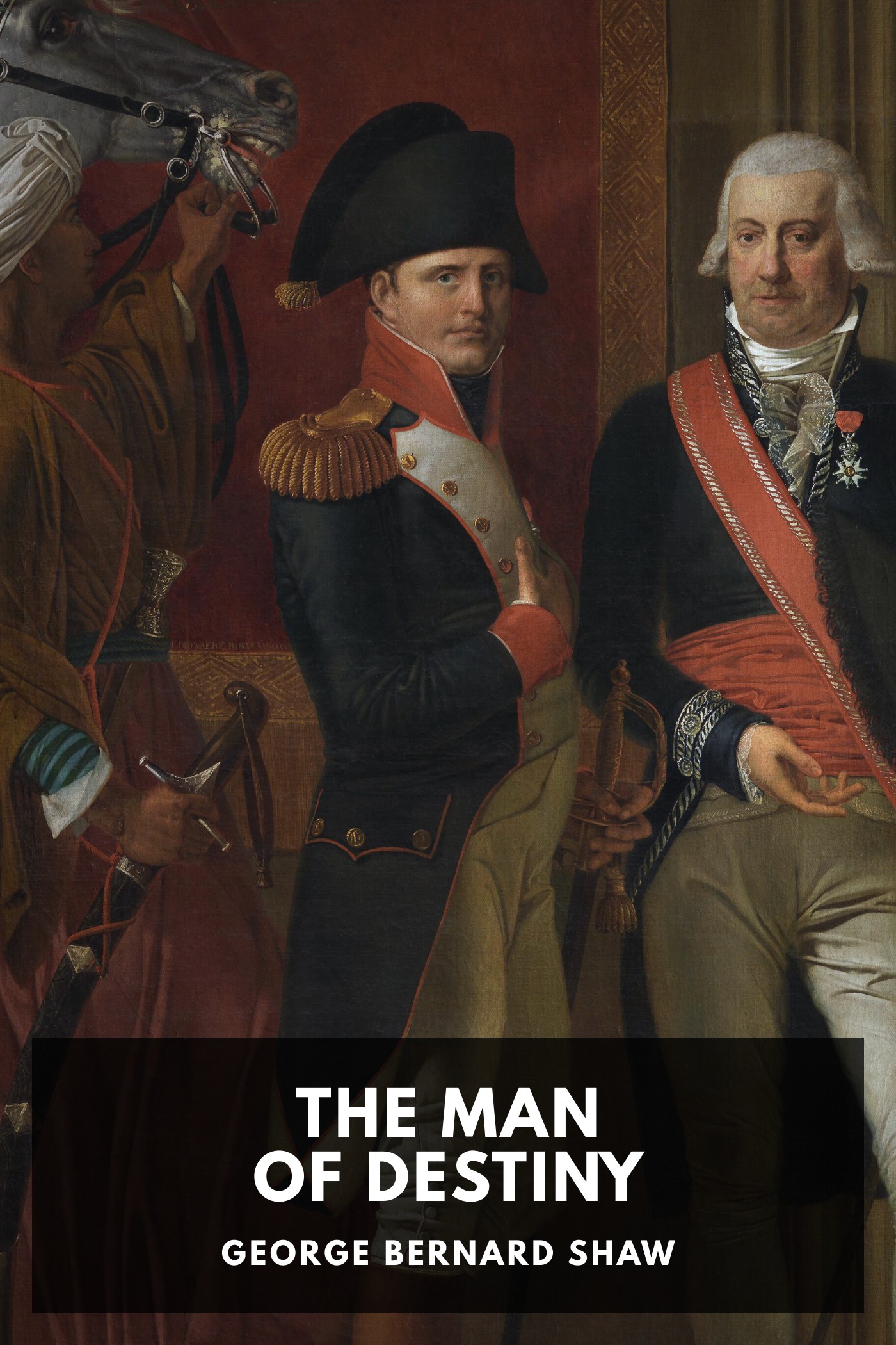 Portada de The Man of Destiny, de George Bernard Shaw