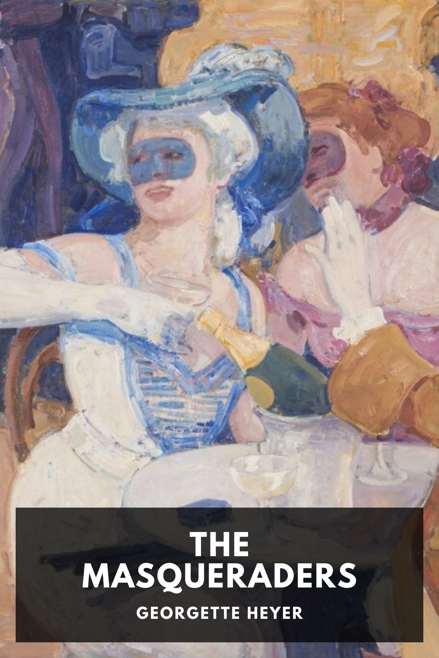 《The Masqueraders》封面,Georgette Heyer 著