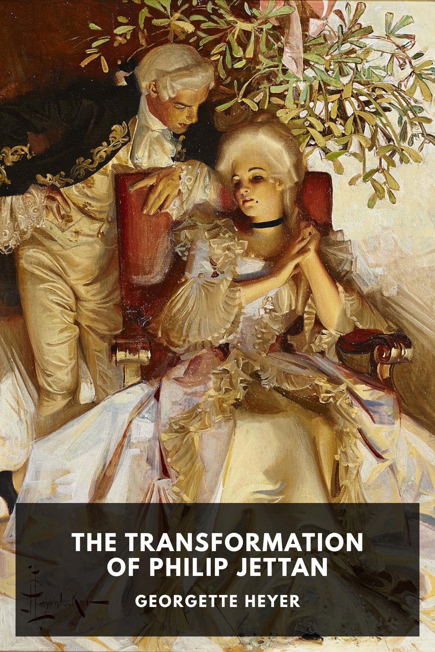 《The Transformation of Philip Jettan》封面,Georgette Heyer 著