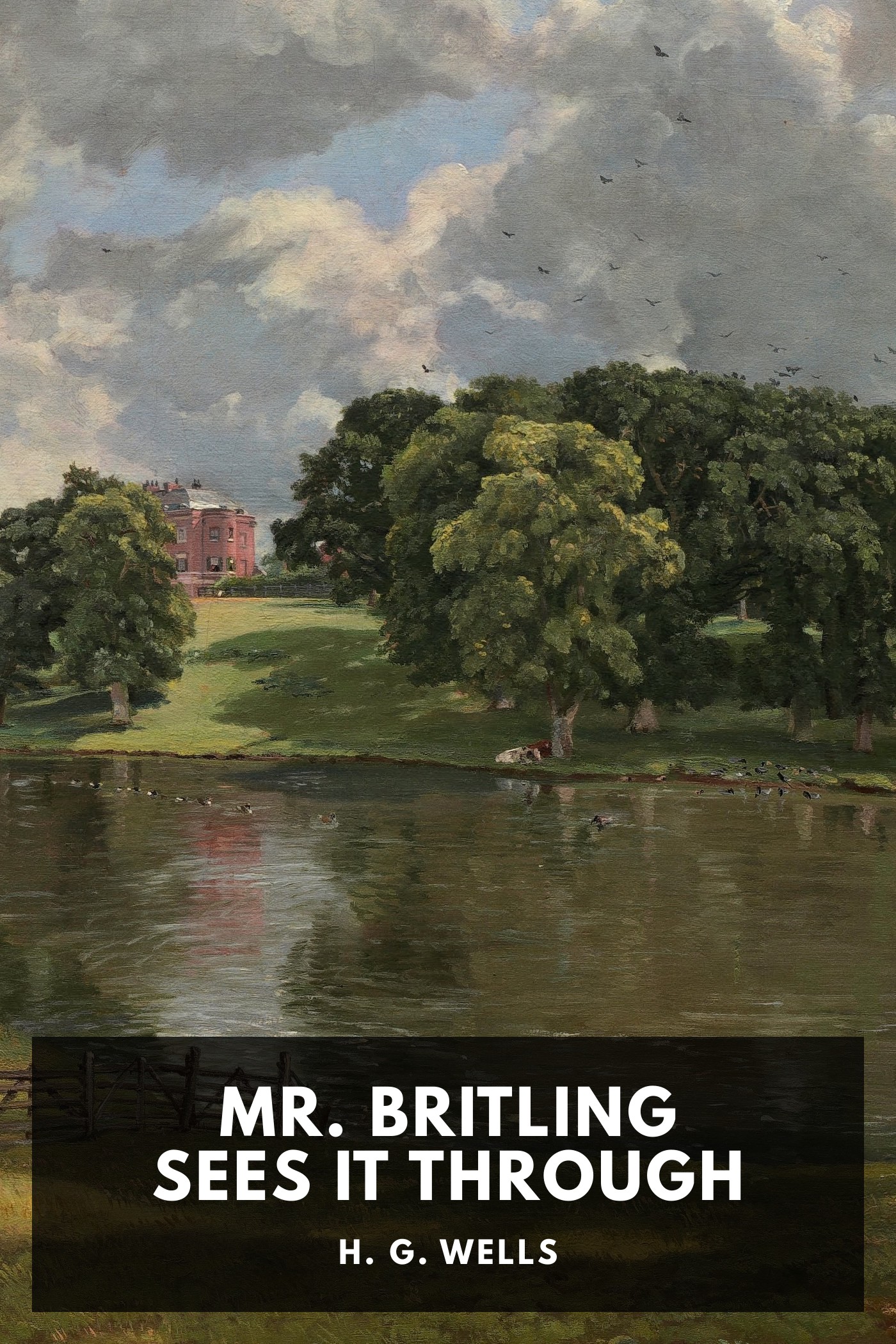Portada de Mr. Britling Sees It Through, de H. G. Wells