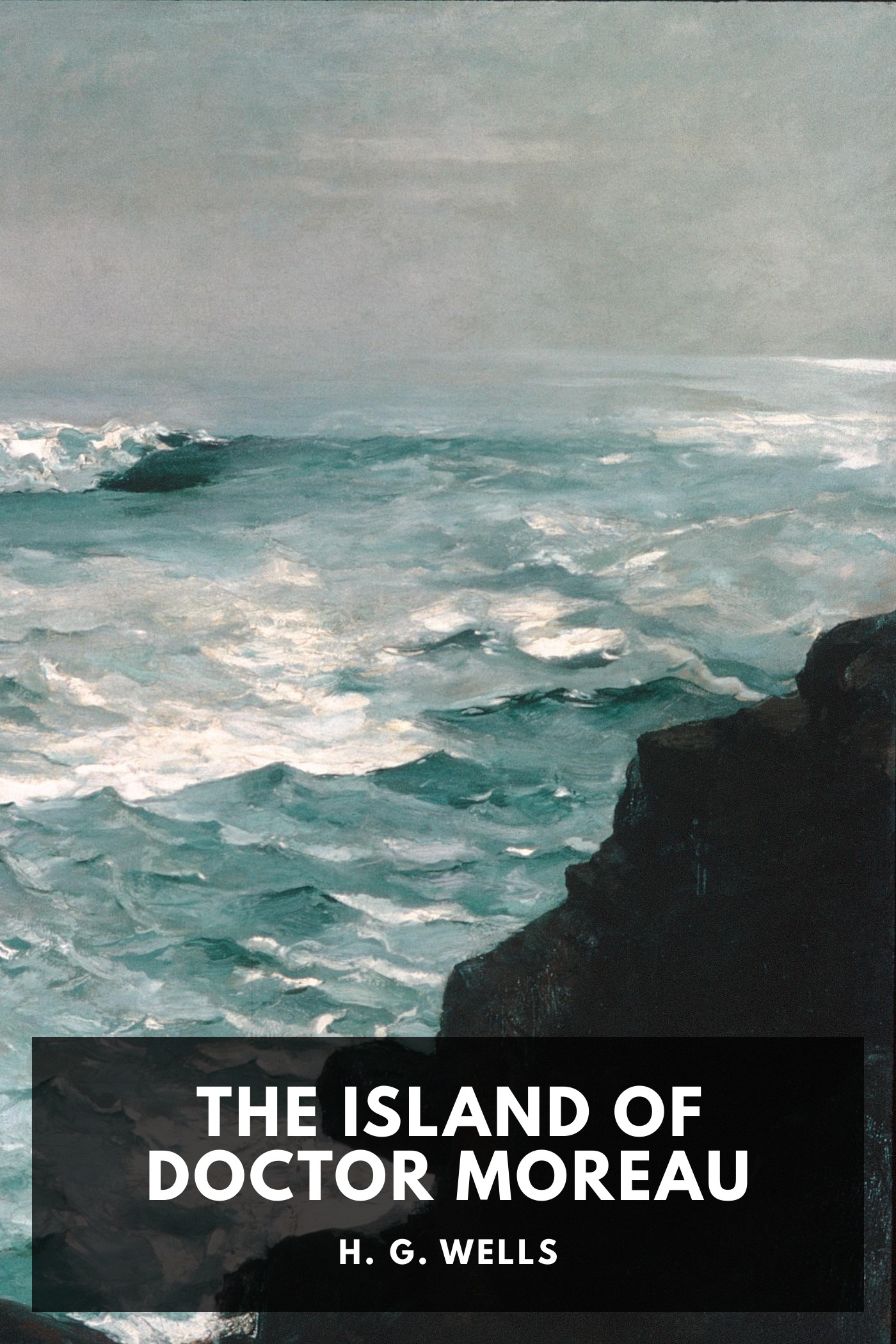 Couverture de The Island of Doctor Moreau par H. G. Wells
