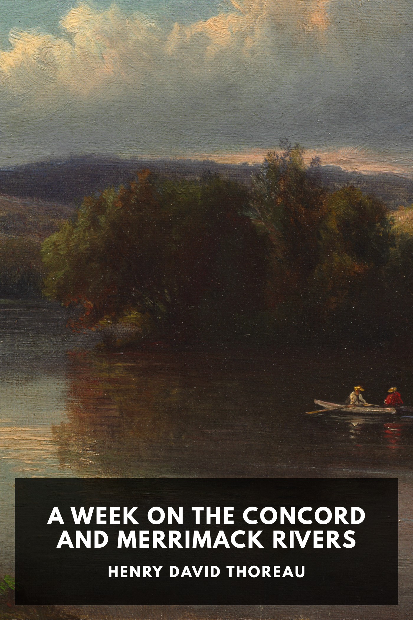 《A Week on the Concord and Merrimack Rivers》封面,Henry David Thoreau 著