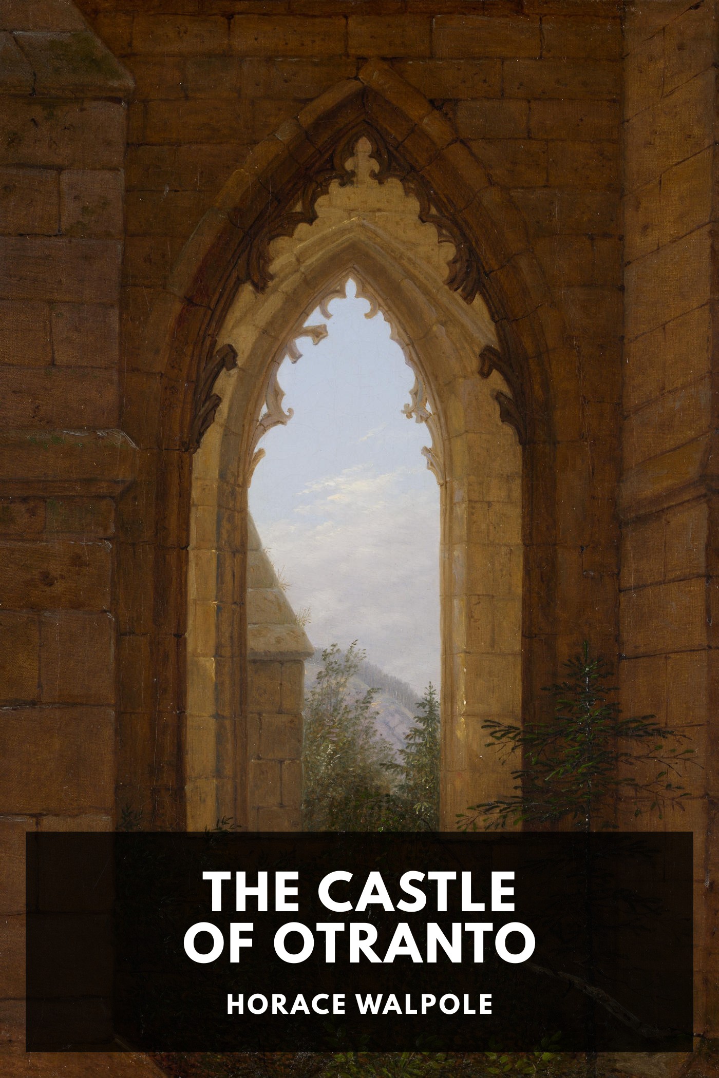 Portada de The Castle of Otranto, de Horace Walpole