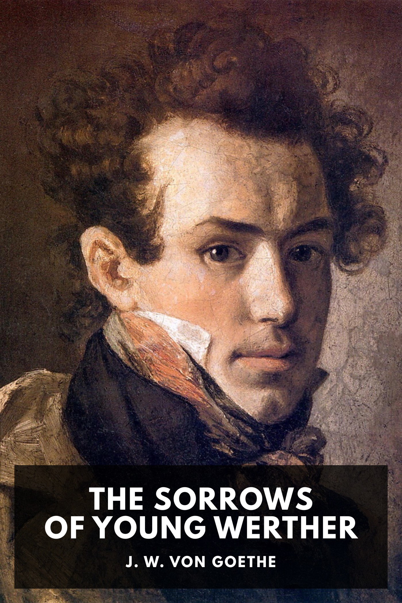 Couverture de The Sorrows of Young Werther par J. W. von Goethe