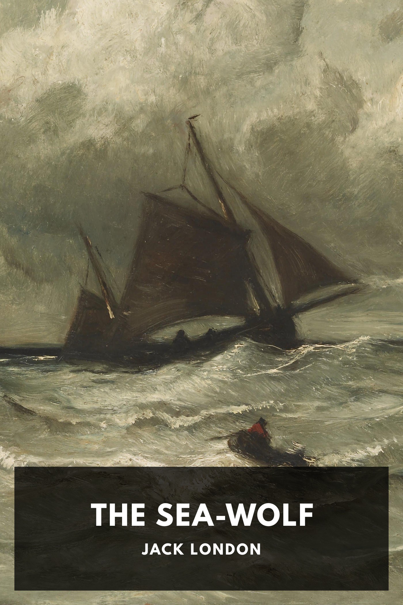 《The Sea-Wolf》封面,Jack London 著