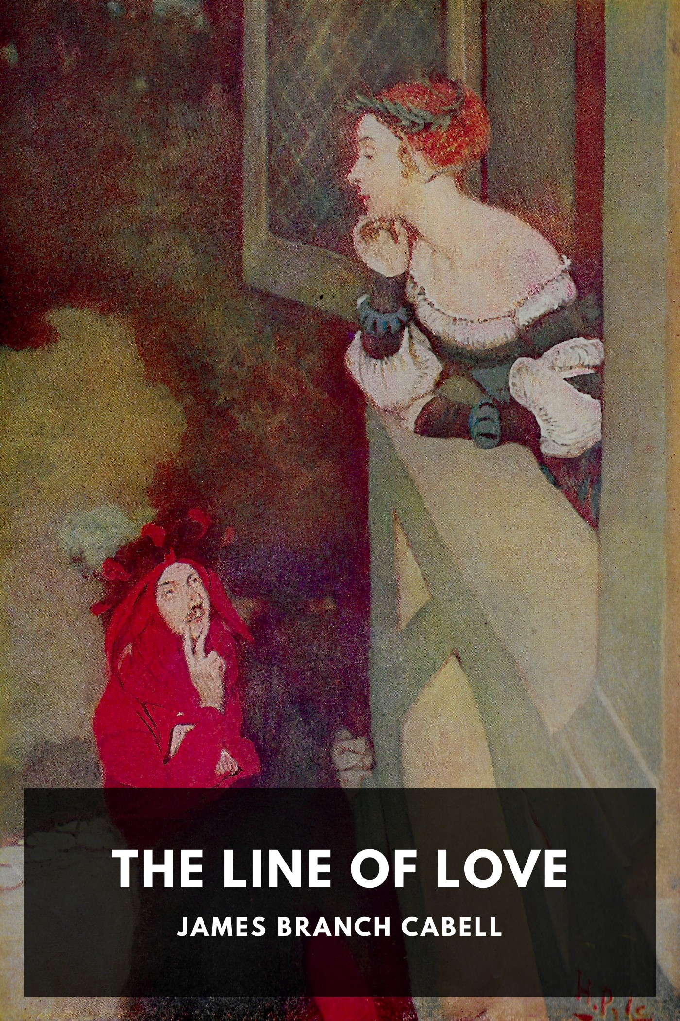 Couverture de The Line of Love par James Branch Cabell