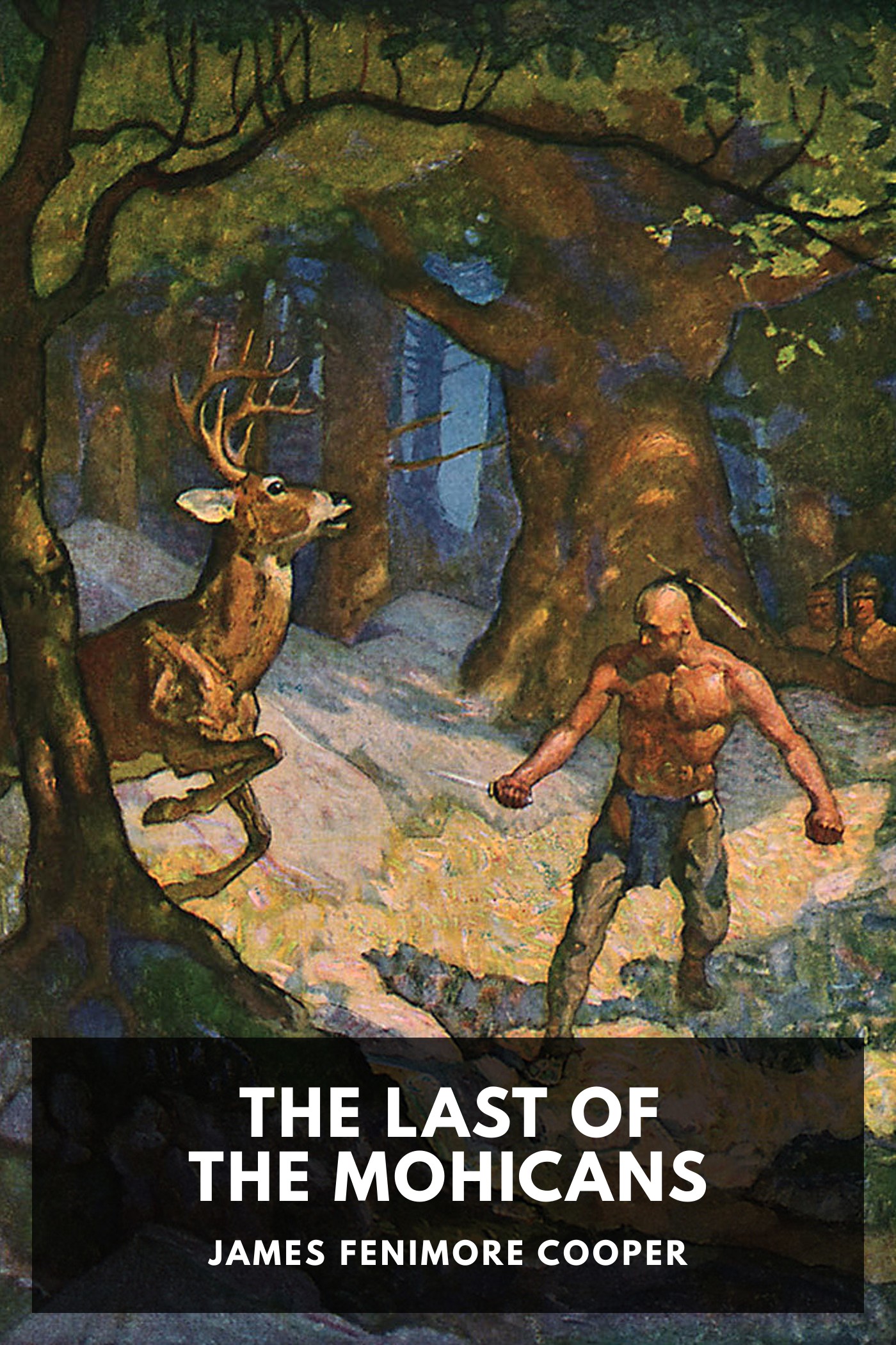 Portada de The Last of the Mohicans, de James Fenimore Cooper