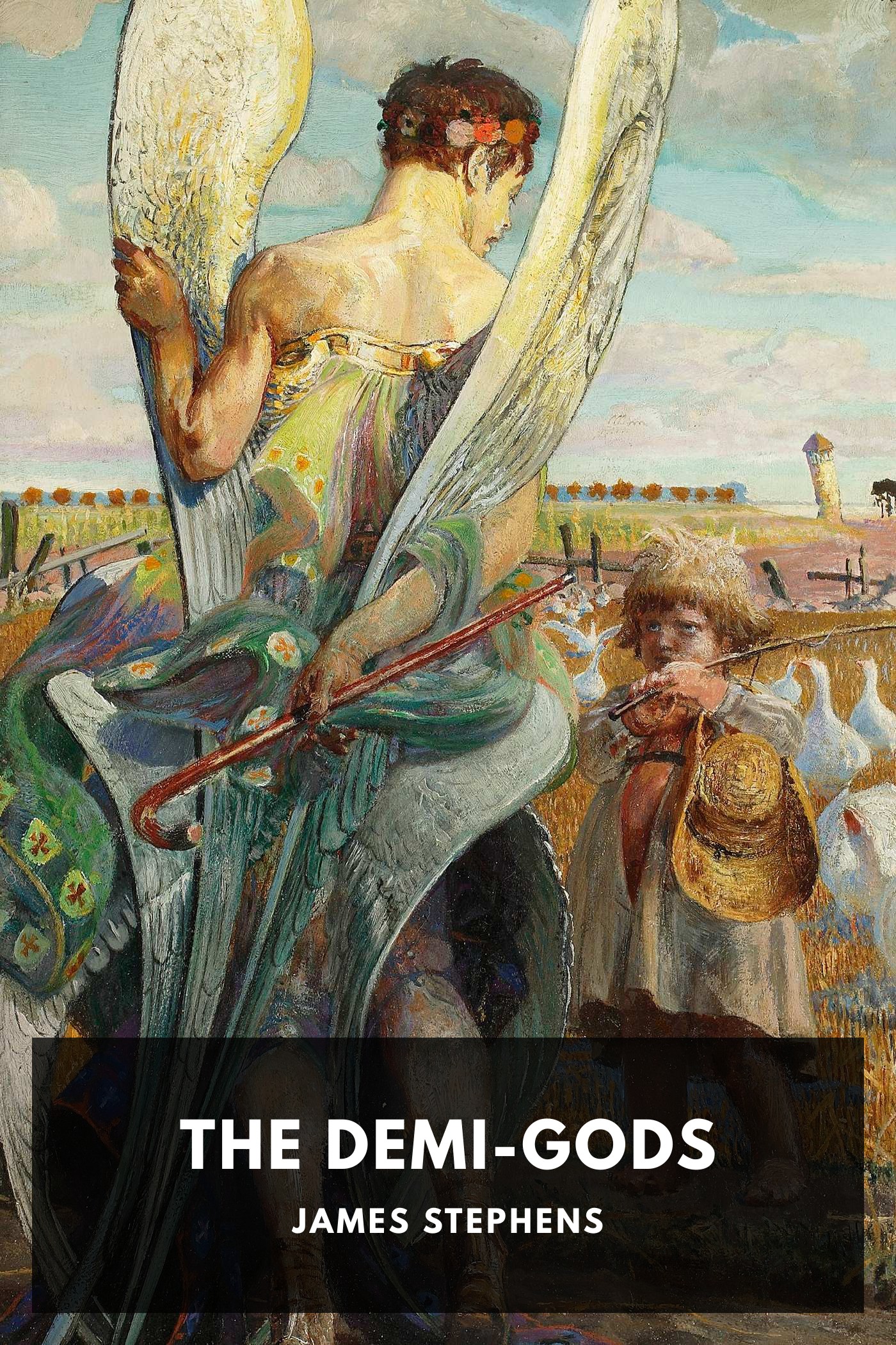 Portada de The Demi-Gods, de James Stephens