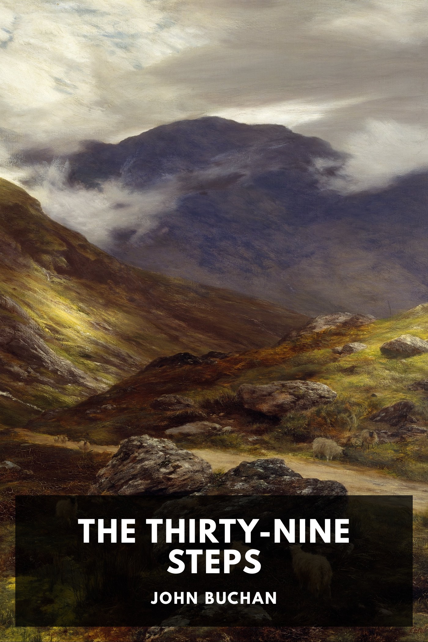 Portada de The Thirty-Nine Steps, de John Buchan