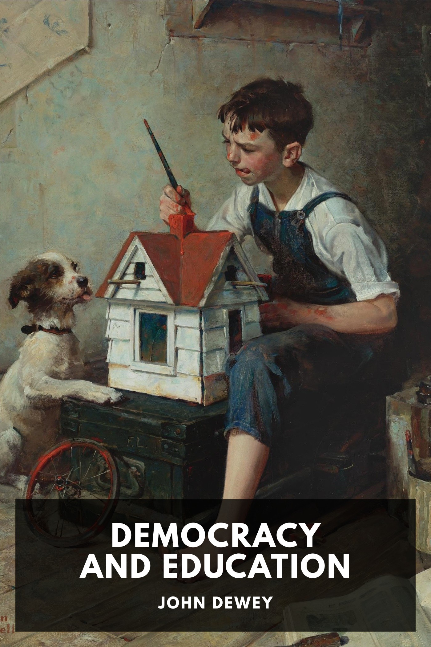 Portada de Democracy and Education, de John Dewey