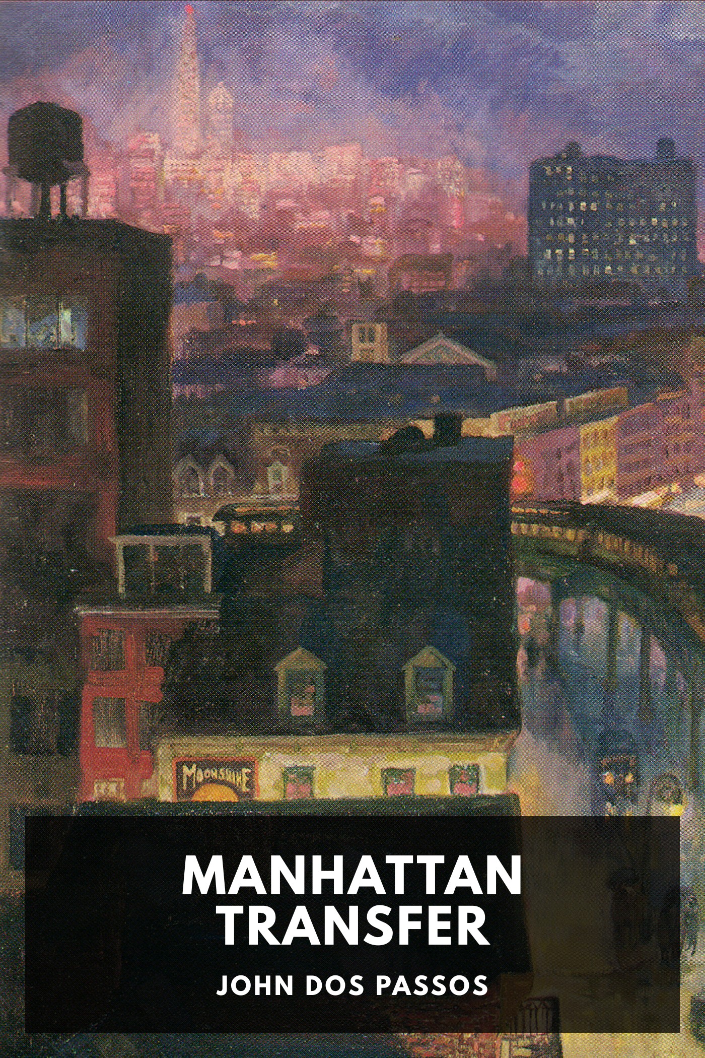 Couverture de Manhattan Transfer par John Dos Passos