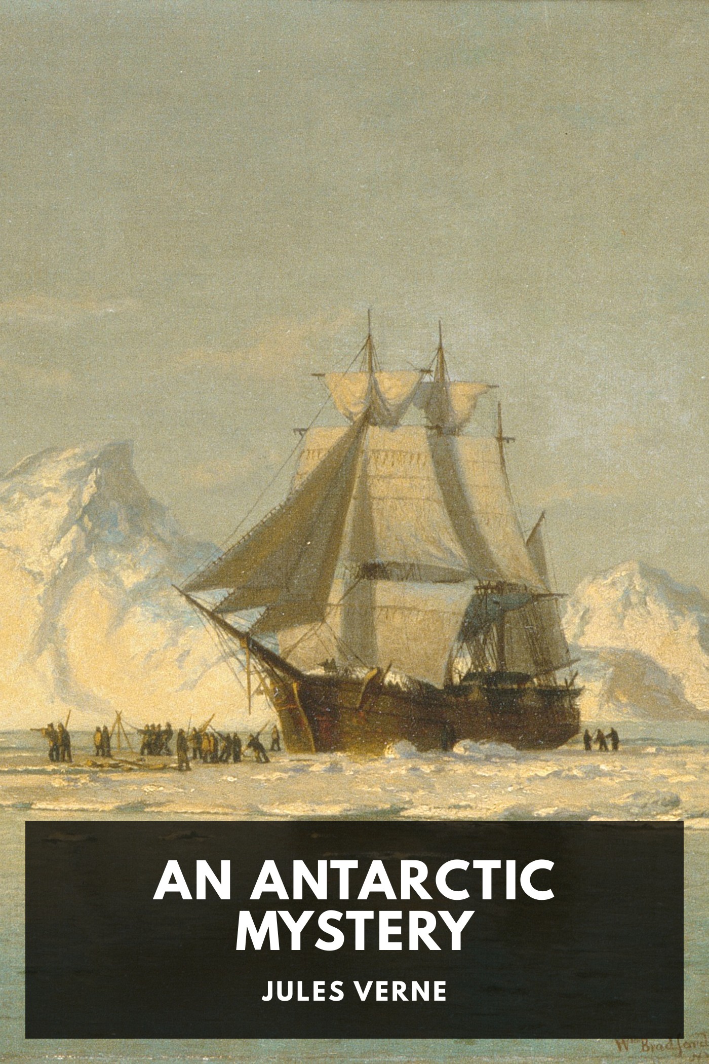 Couverture de An Antarctic Mystery par Jules Verne