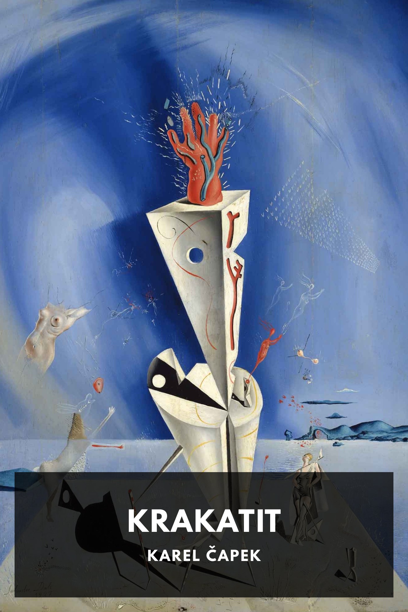 《Krakatit》封面,Karel Čapek 著