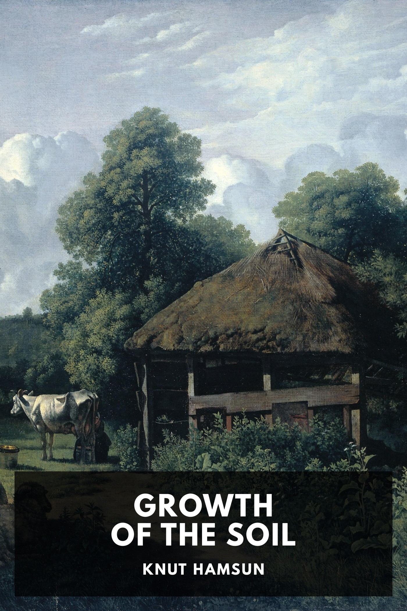 Portada de Growth of the Soil, de Knut Hamsun