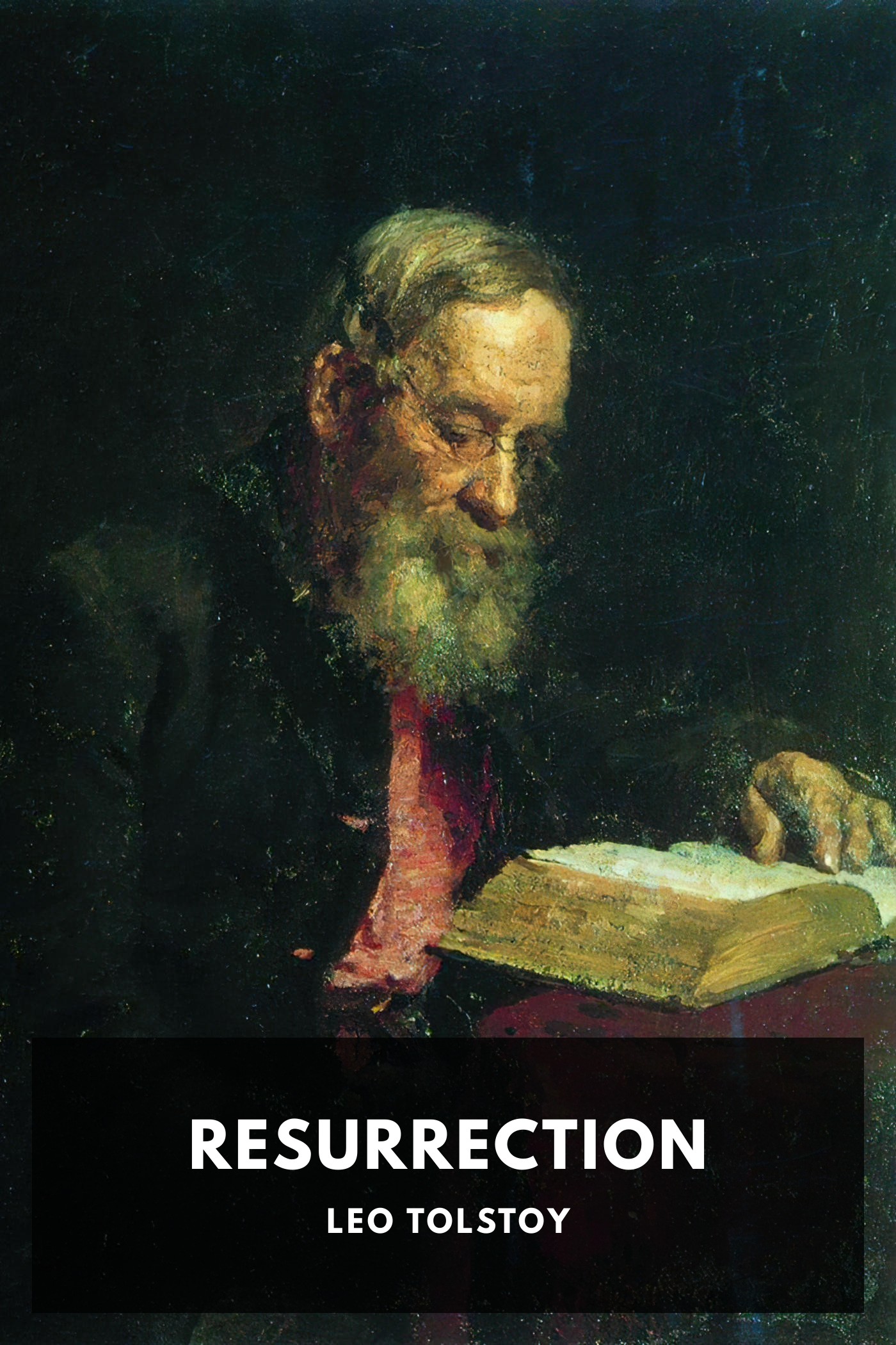 Portada de Resurrection, de Leo Tolstoy