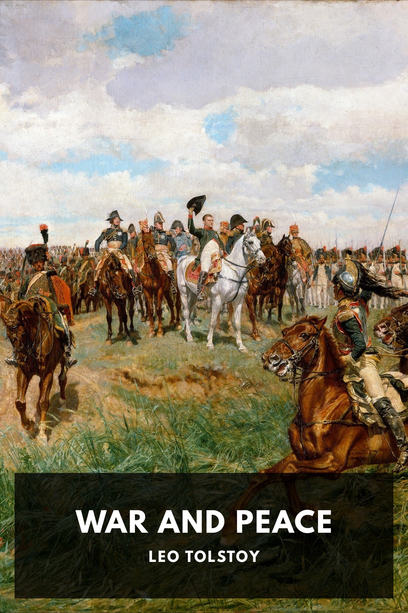 Portada de War and Peace, de Leo Tolstoy