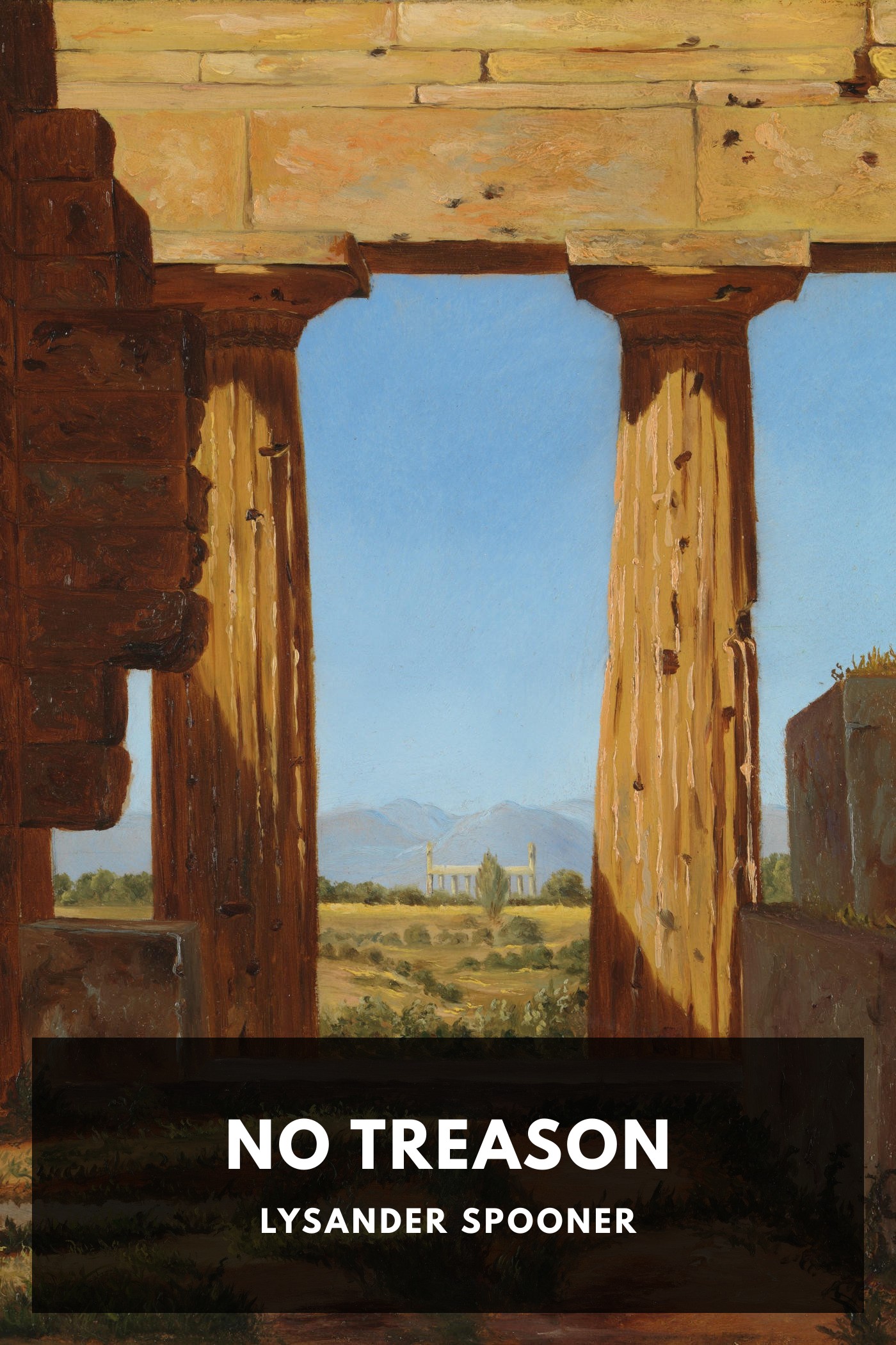 Cover of No Treason by Lysander Spooner