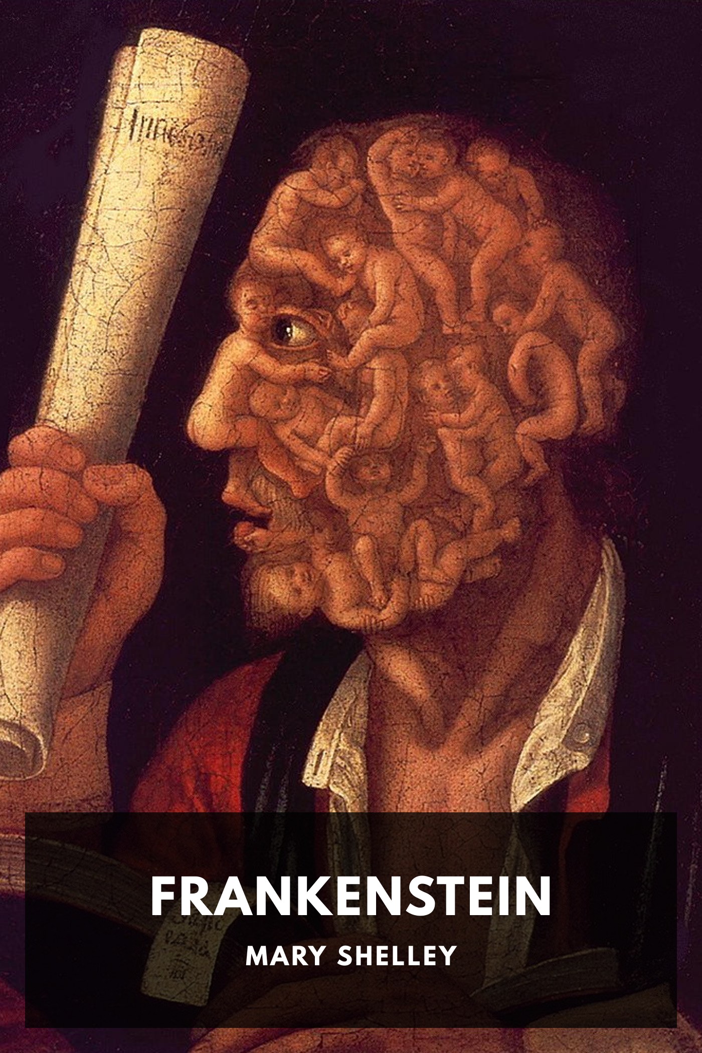 Portada de Frankenstein, de Mary Shelley