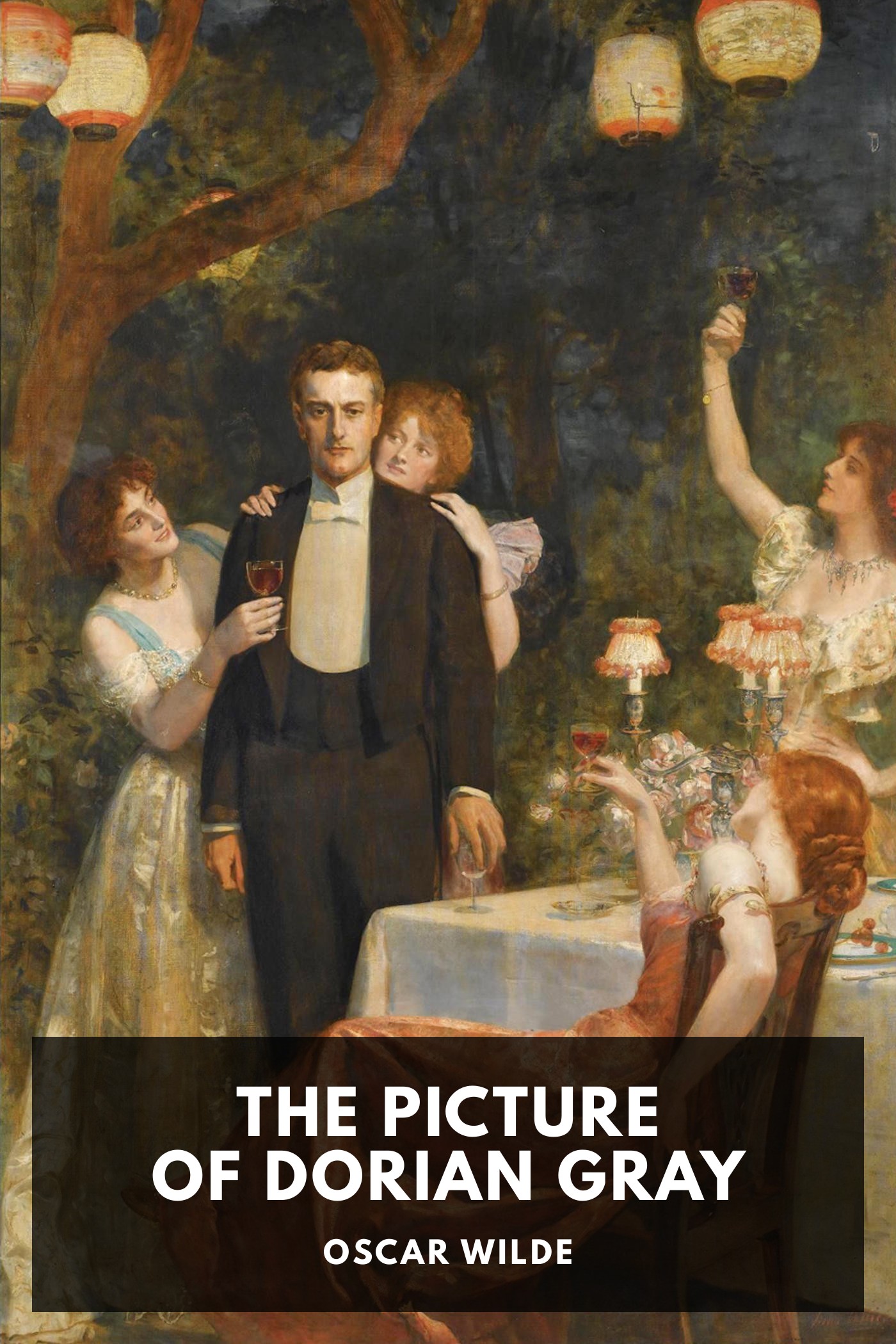 Couverture de The Picture of Dorian Gray par Oscar Wilde