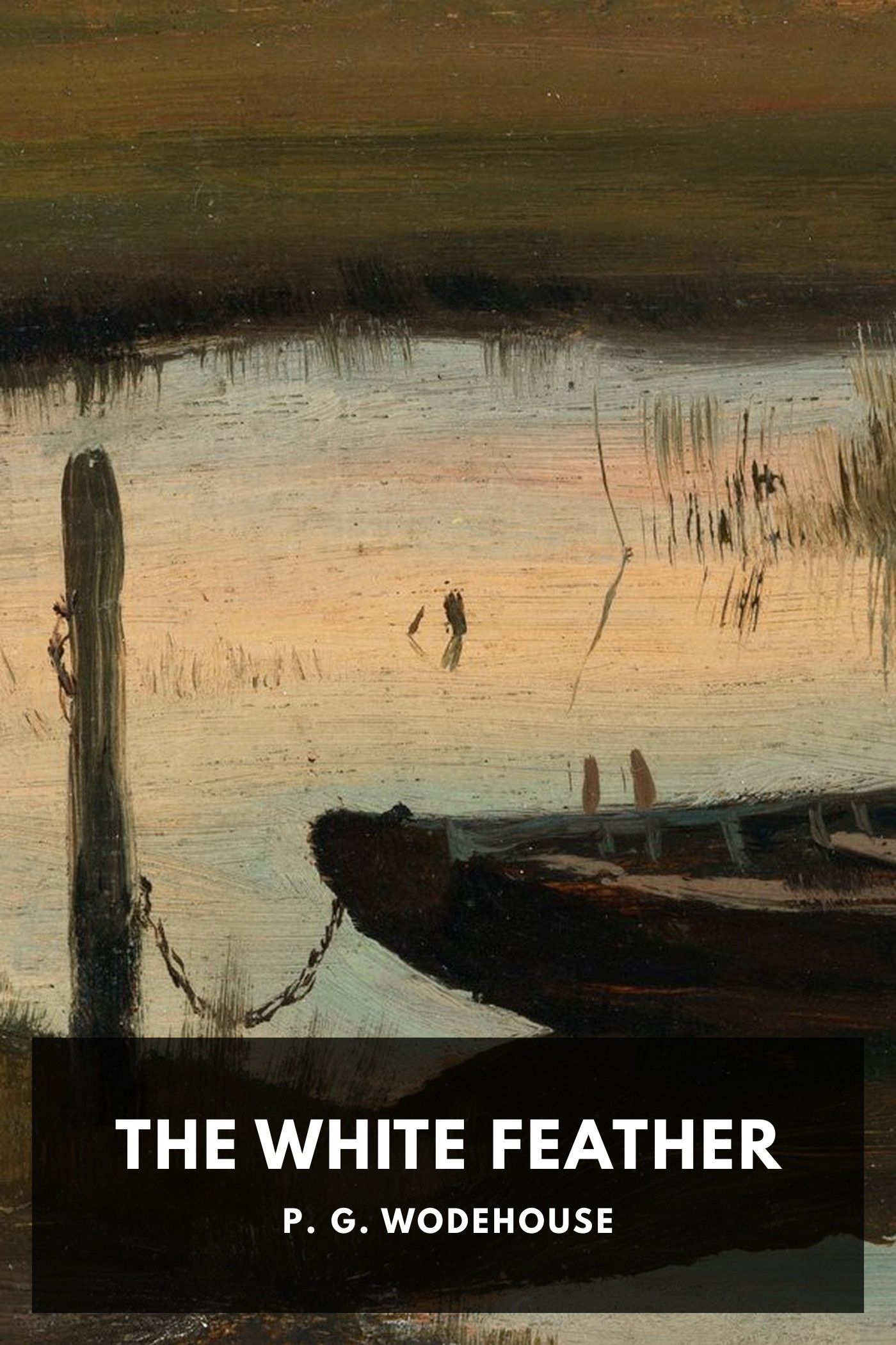 Portada de The White Feather, de P. G. Wodehouse