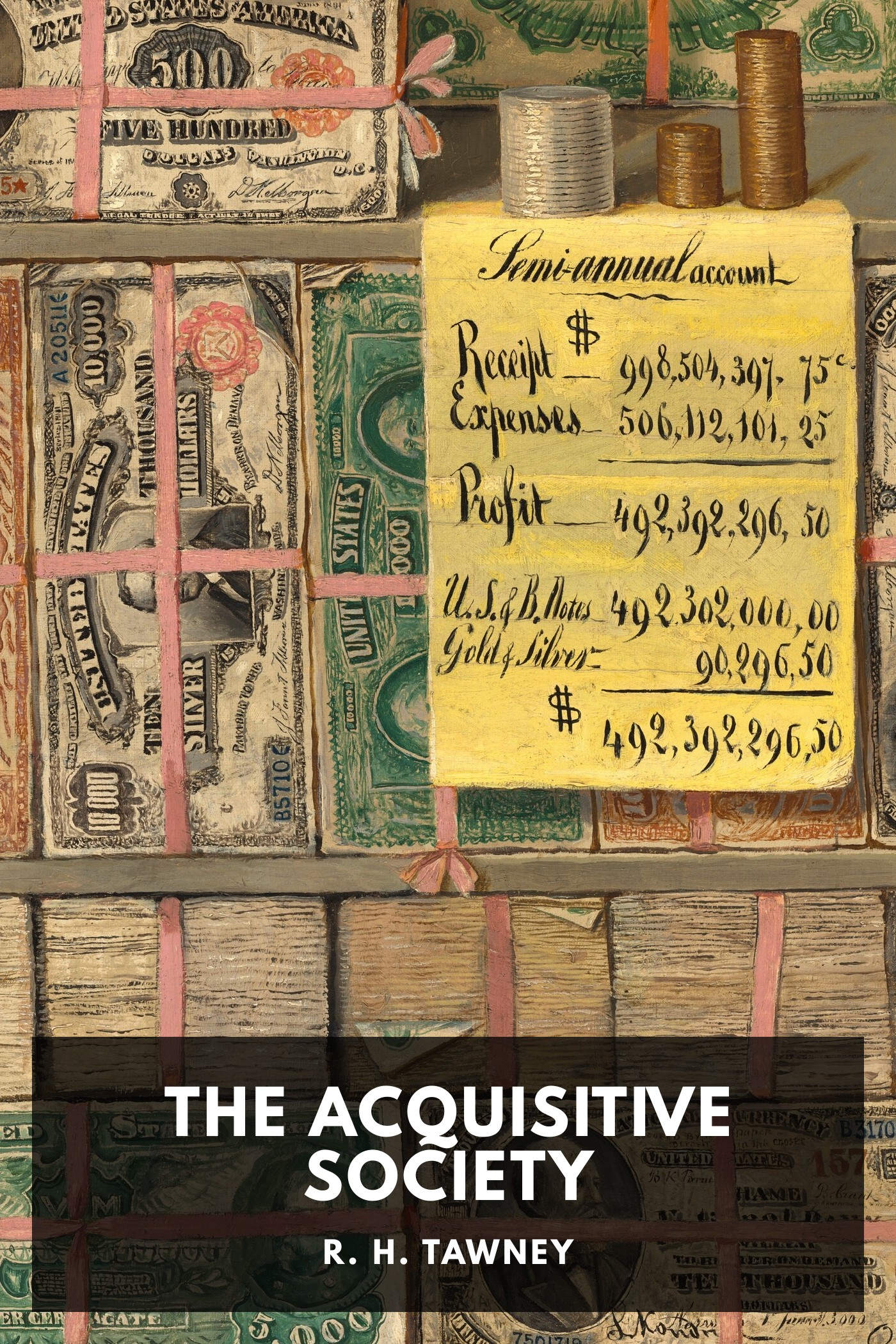 Couverture de The Acquisitive Society par R. H. Tawney