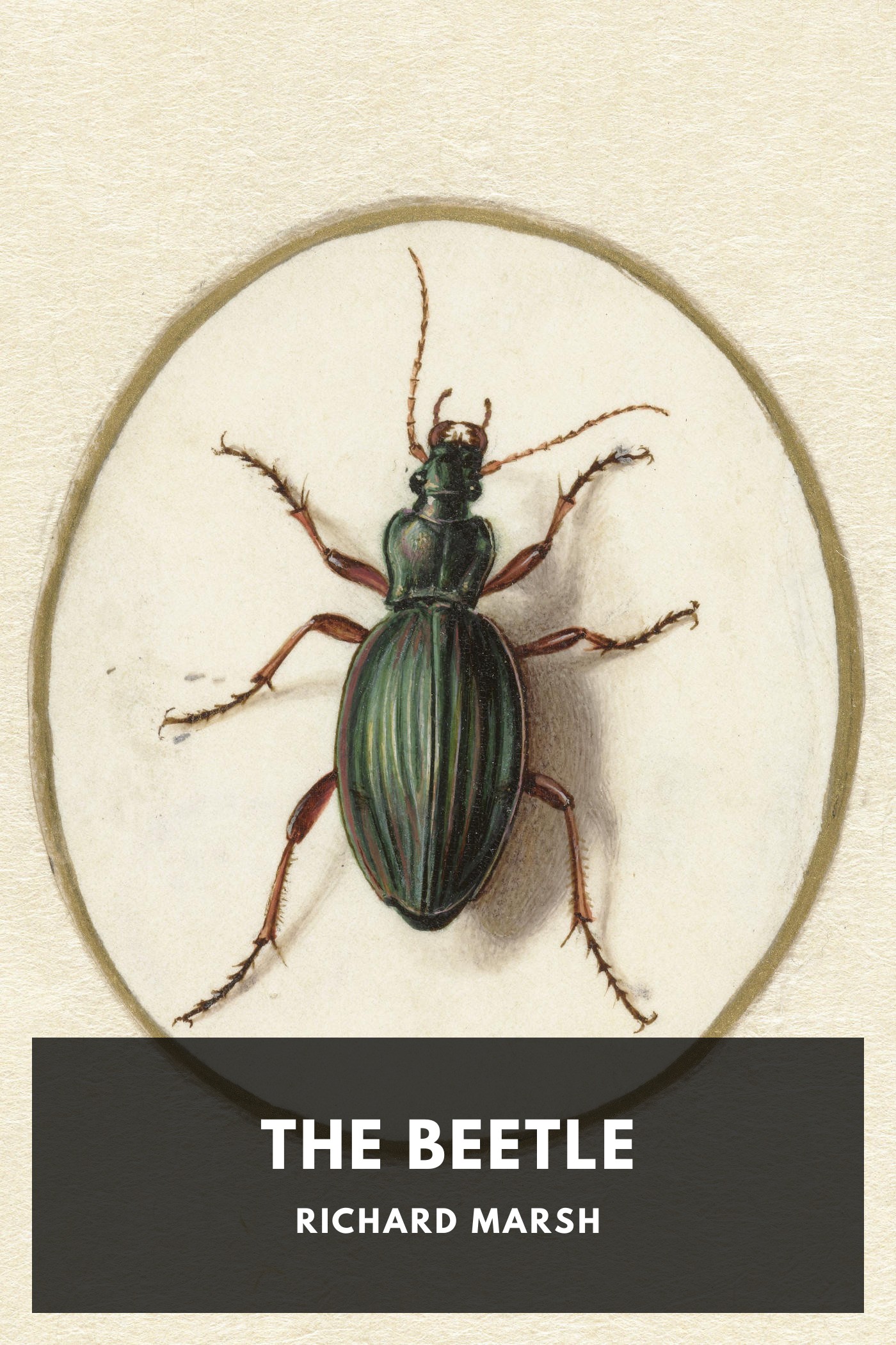 Portada de The Beetle, de Richard Marsh