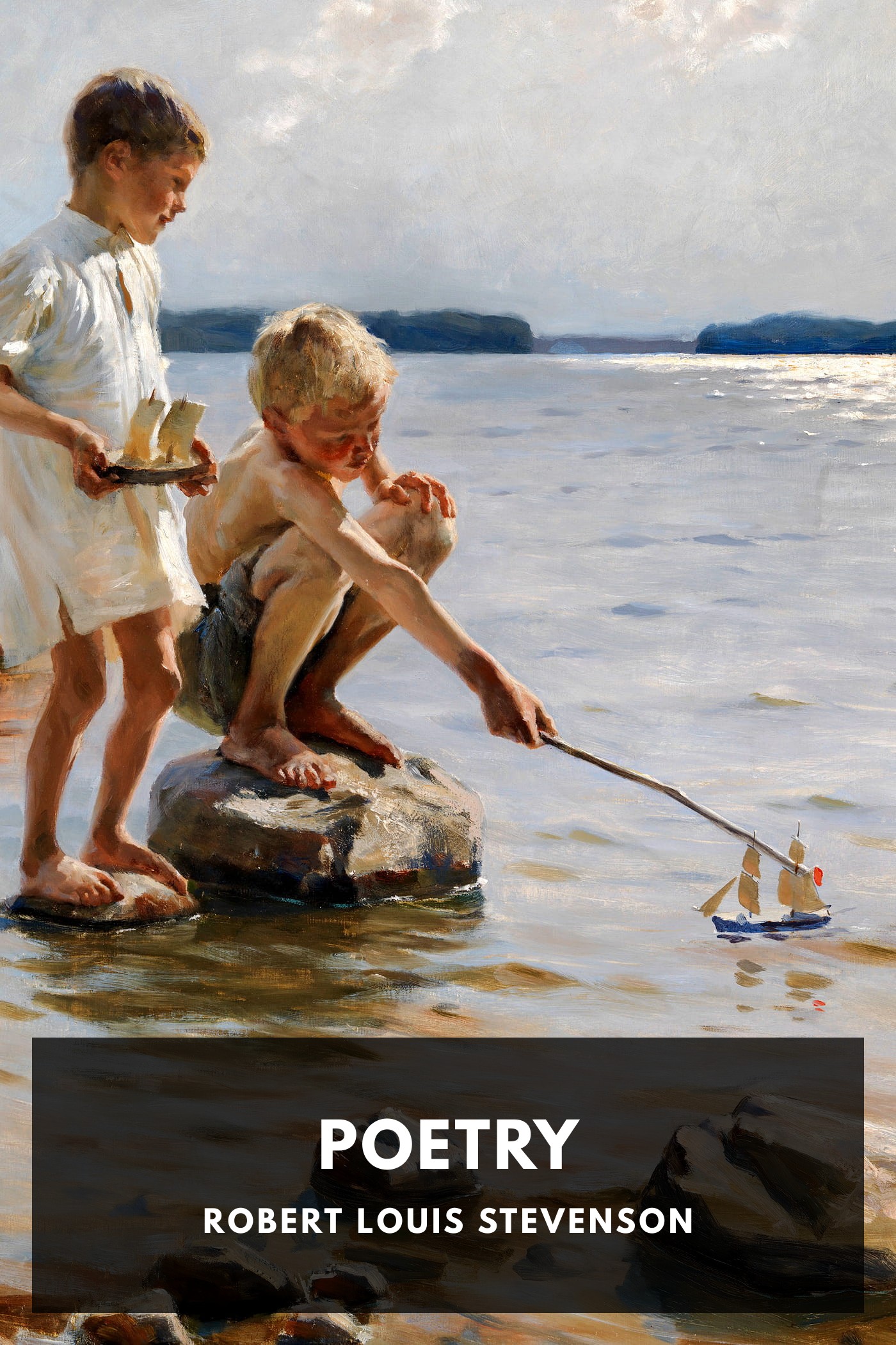 Portada de Poetry, de Robert Louis Stevenson