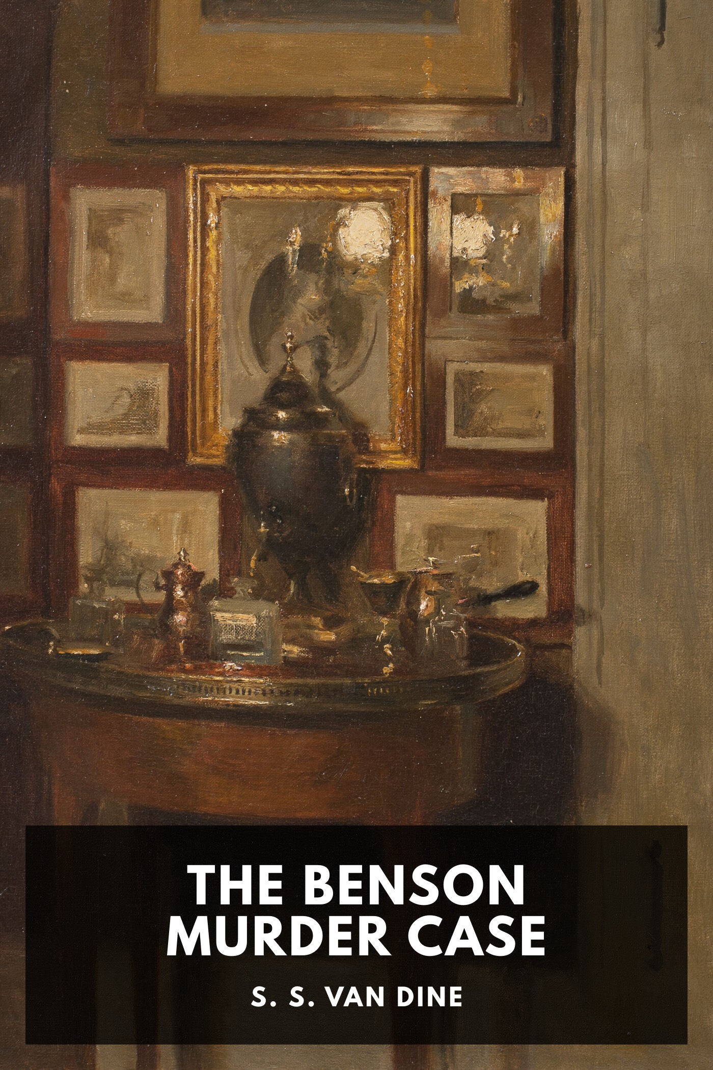 Portada de The Benson Murder Case, de S. S. Van Dine