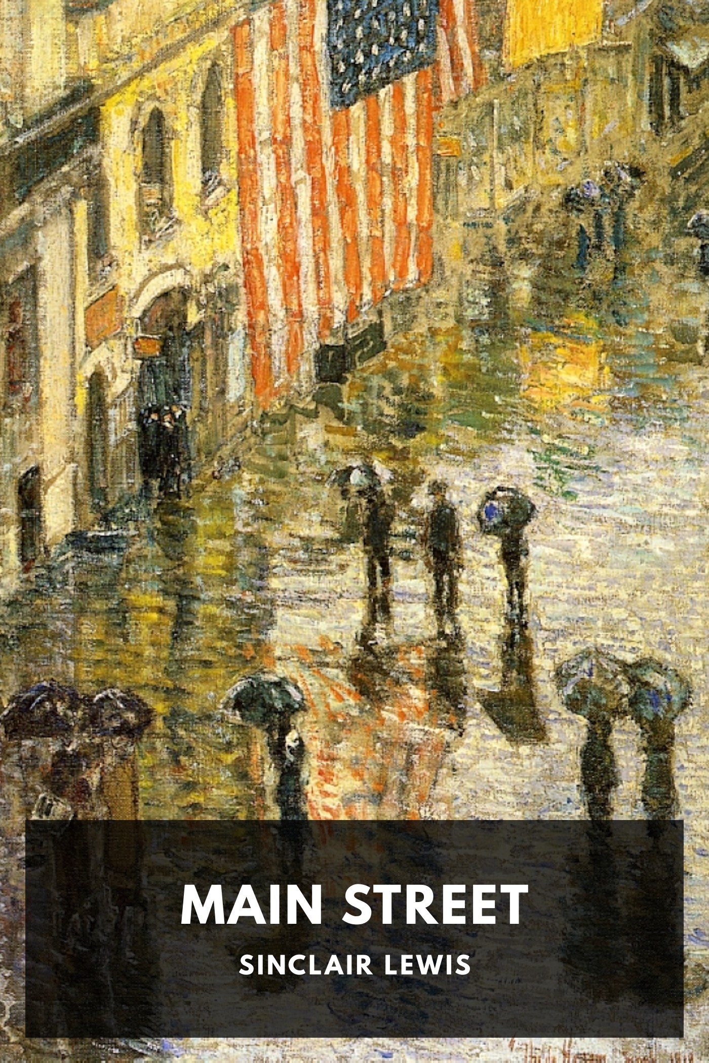 Portada de Main Street, de Sinclair Lewis