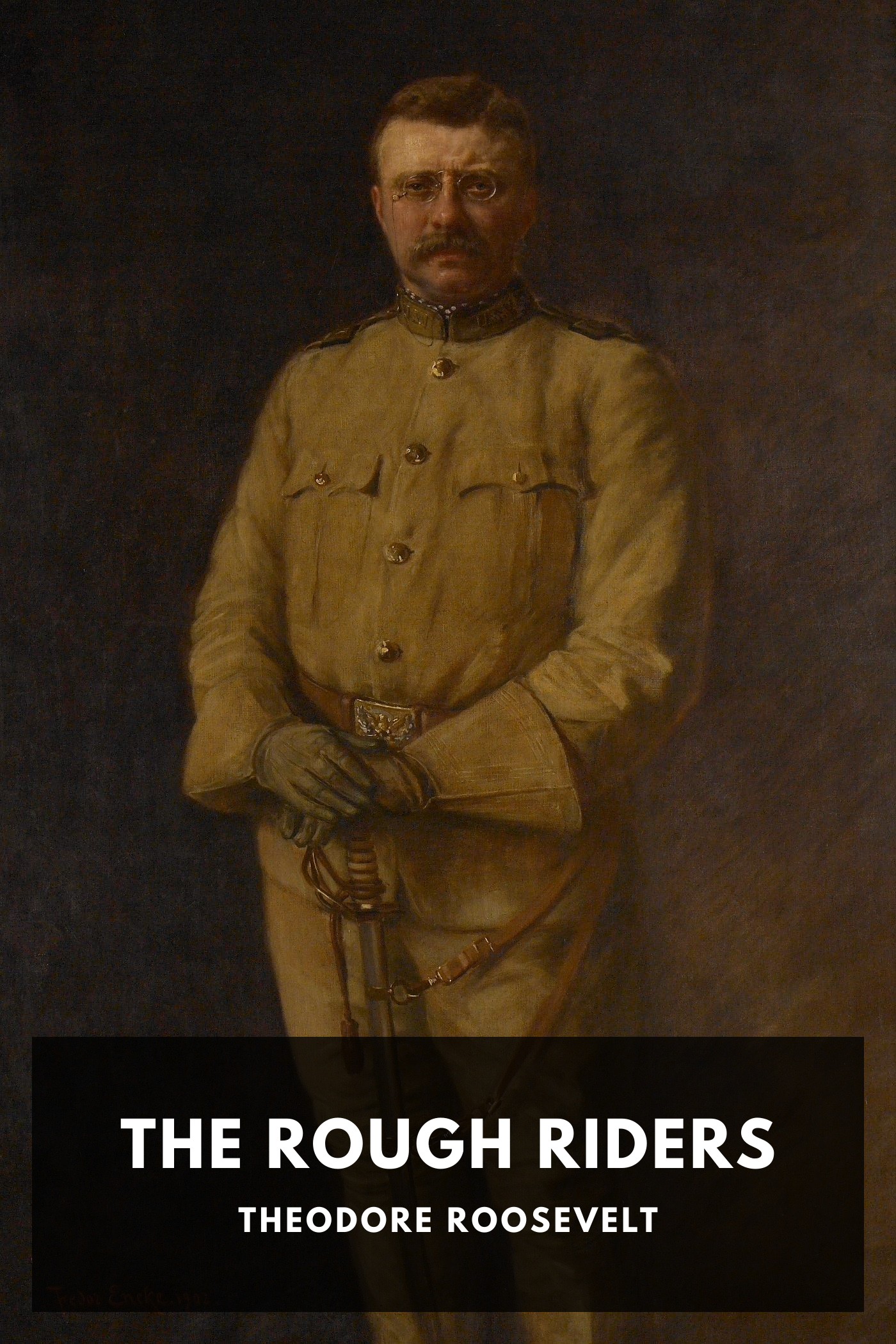 Portada de The Rough Riders, de Theodore Roosevelt