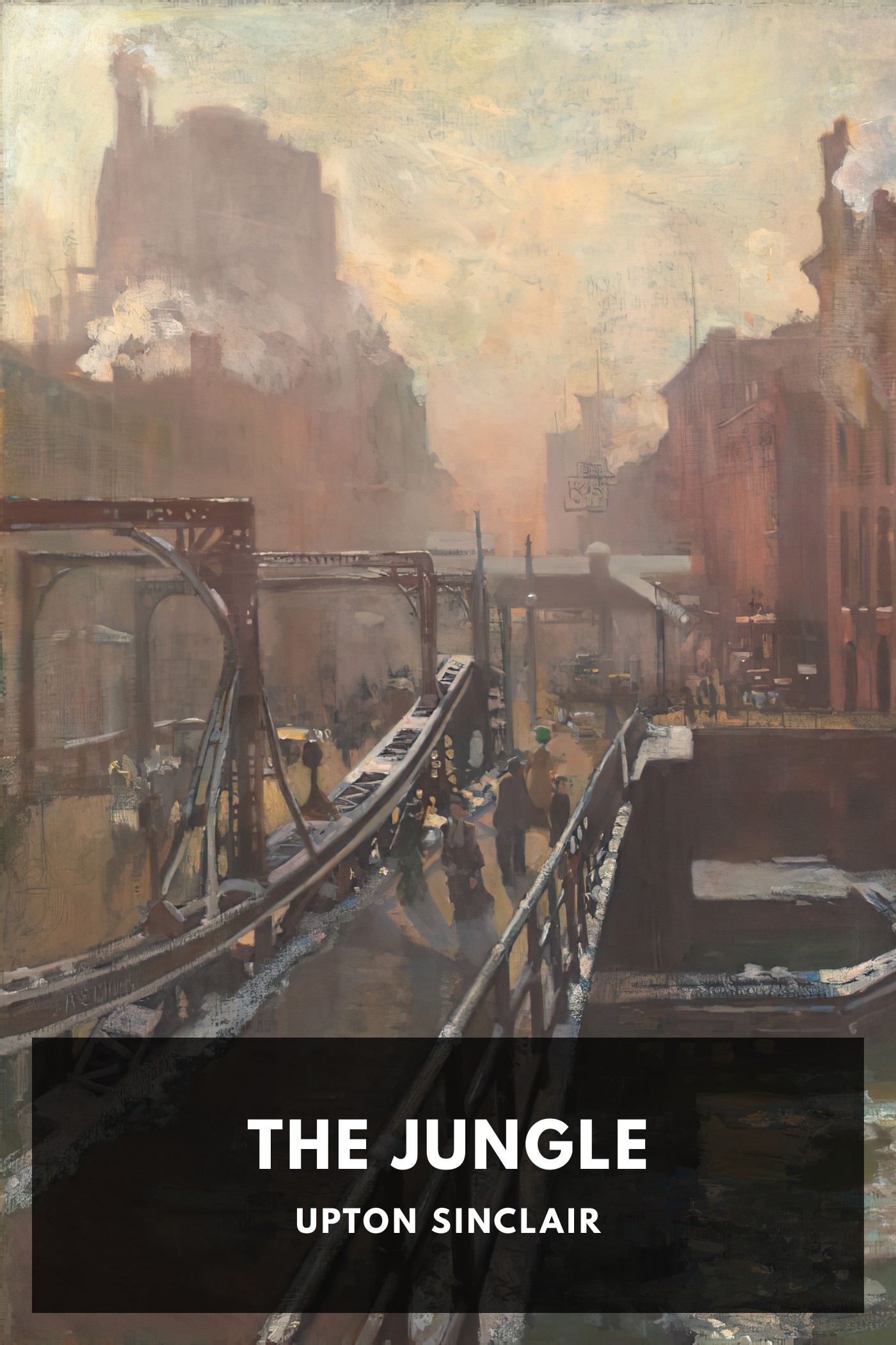 Portada de The Jungle, de Upton Sinclair
